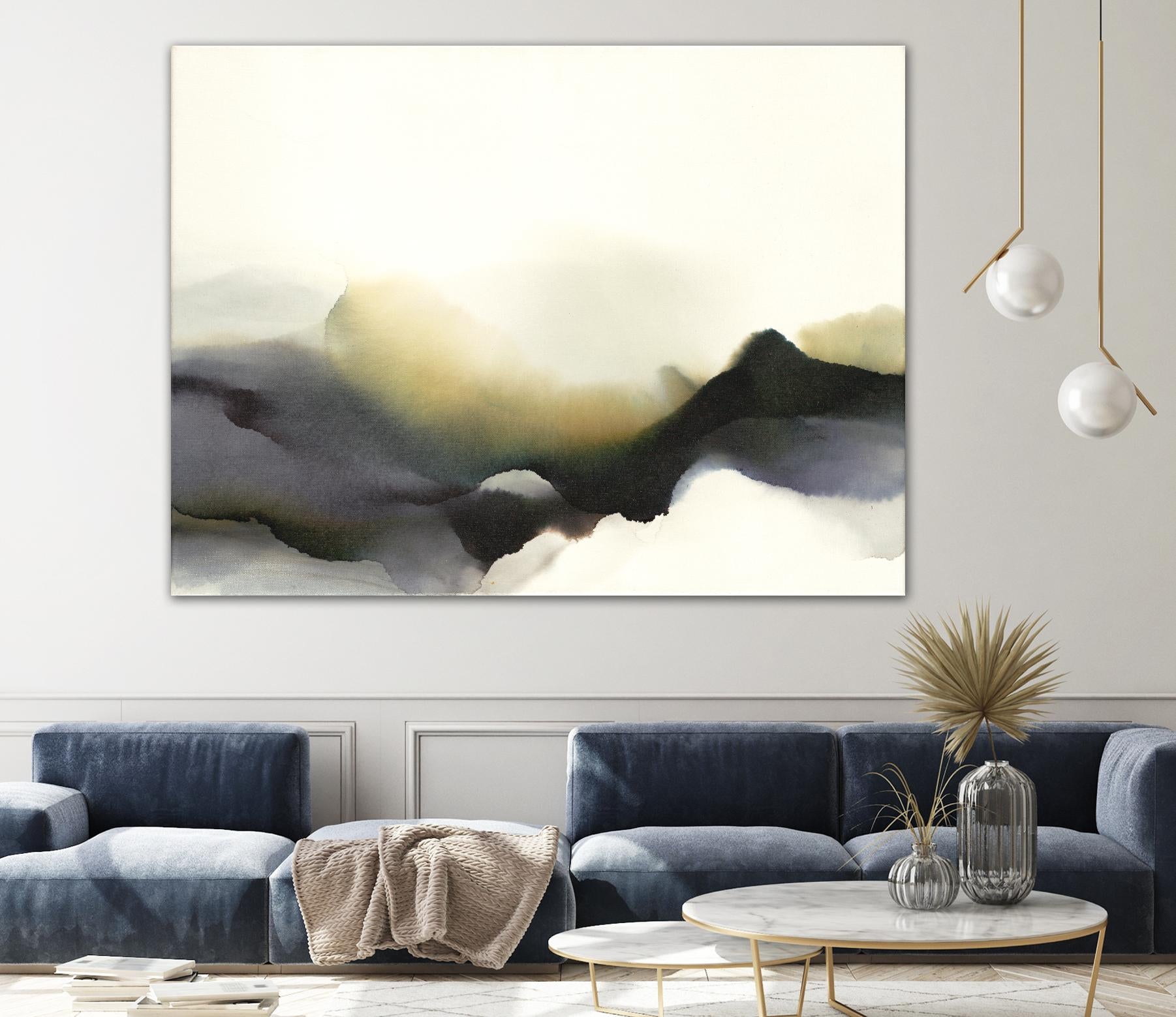 Lose Yourself to the Groove by Kippi Leonard on GIANT ART - black watercolour