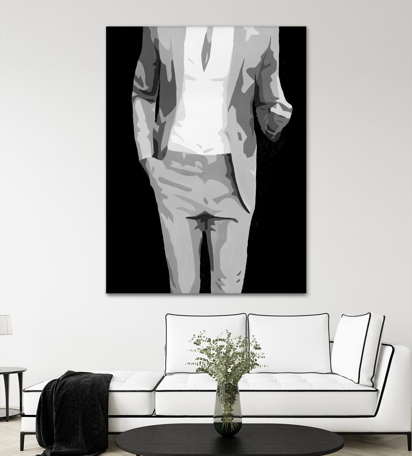 MR WHY NOT by Bethann Lawson on GIANT ART - black and white figurative figurative