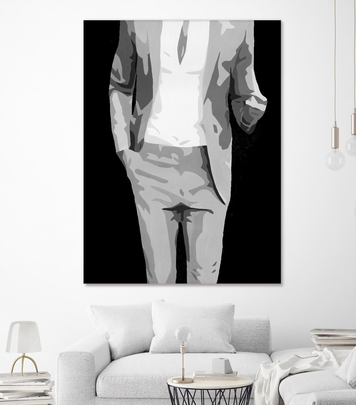 MR WHY NOT by Bethann Lawson on GIANT ART - black and white figurative figurative