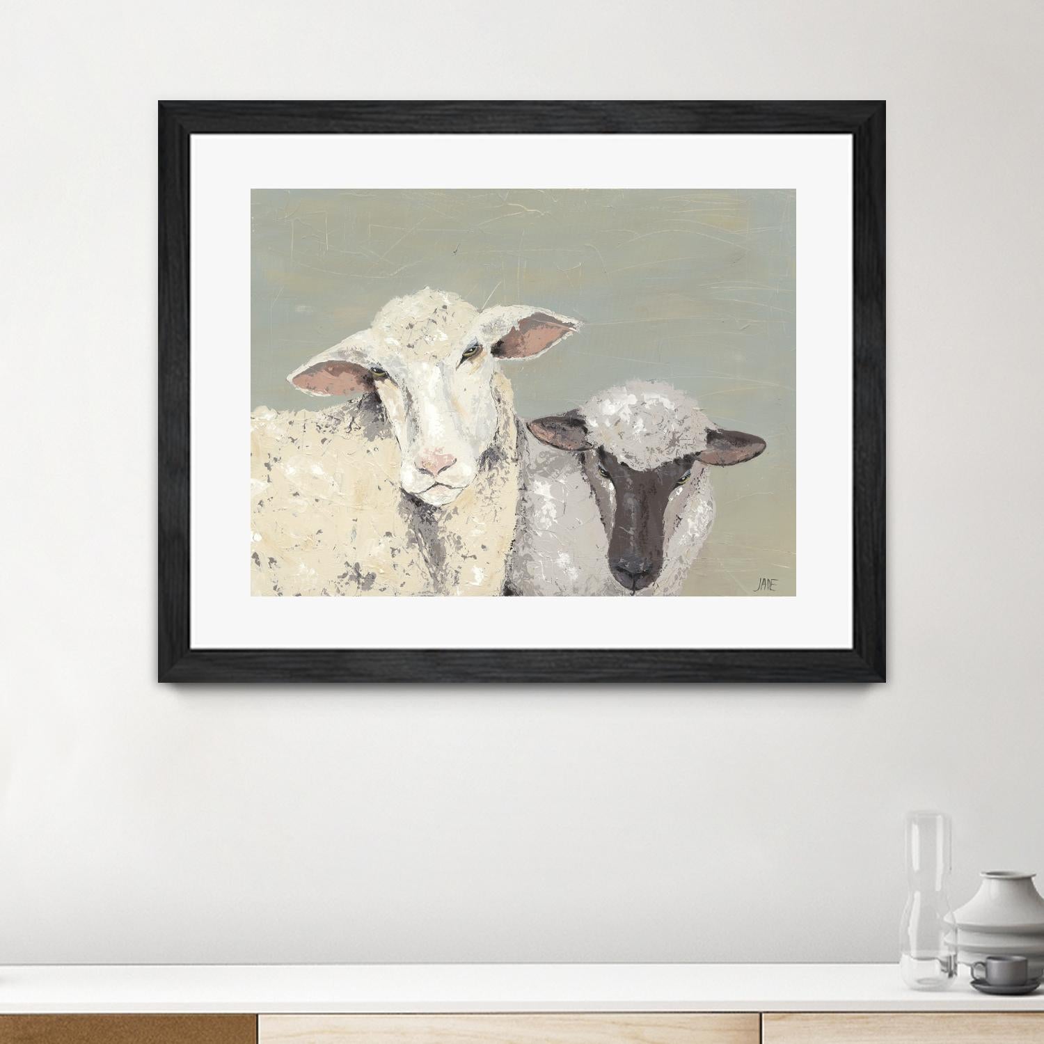 Sweet Lambs I by Jade Reynolds on GIANT ART - animals
