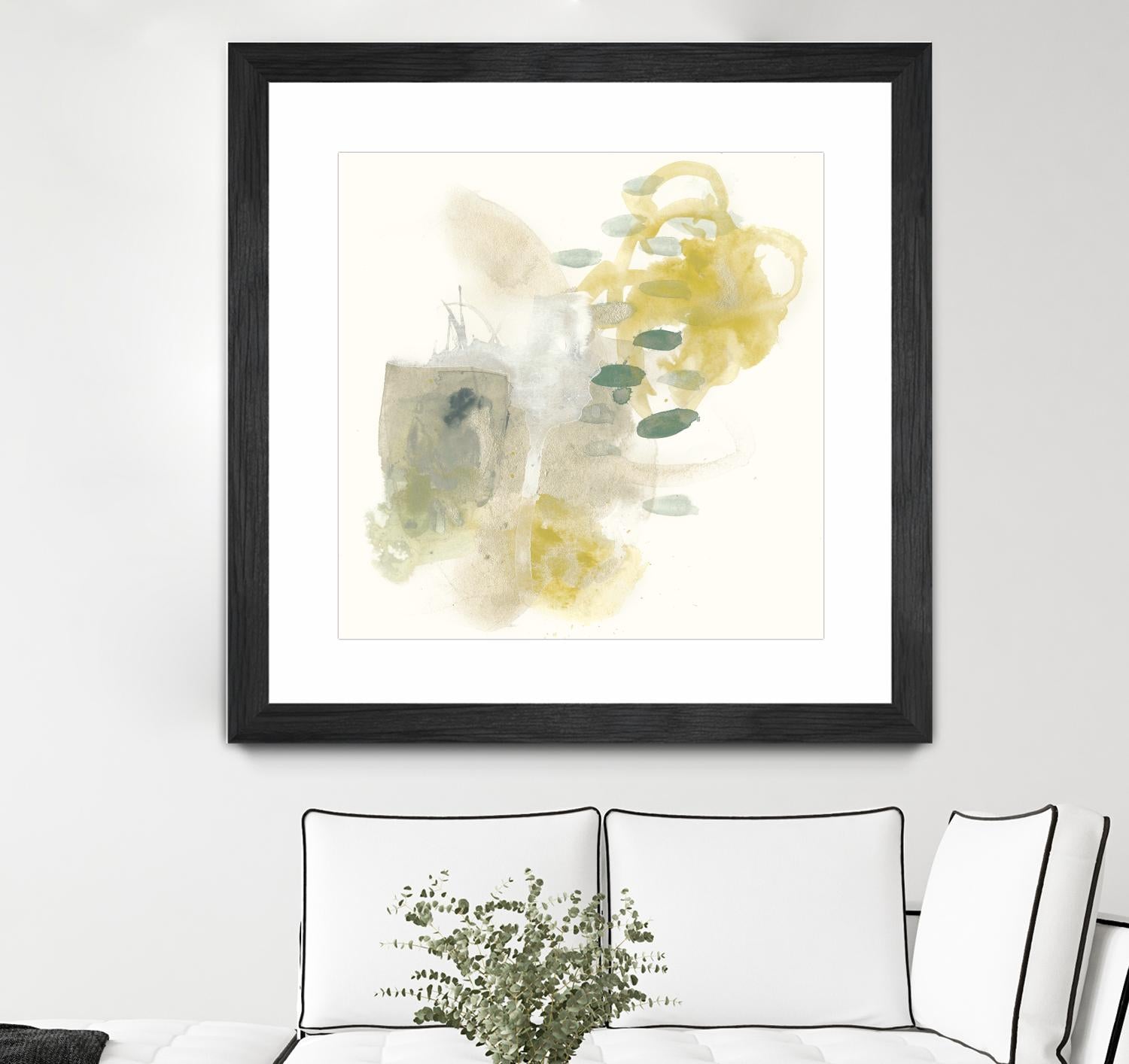 Apex Formula IV by June Erica Vess on GIANT ART - yellow abstract