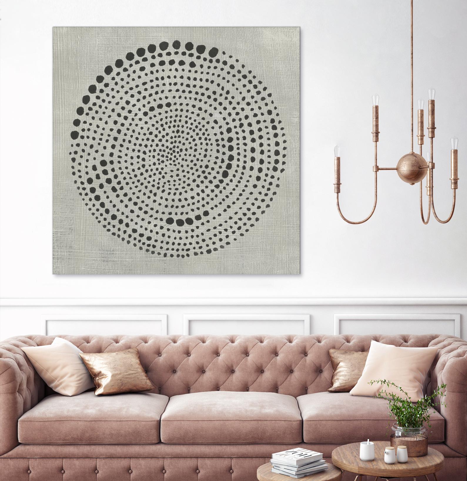 Mythos II by Chariklia Zarris on GIANT ART - black black & white circle