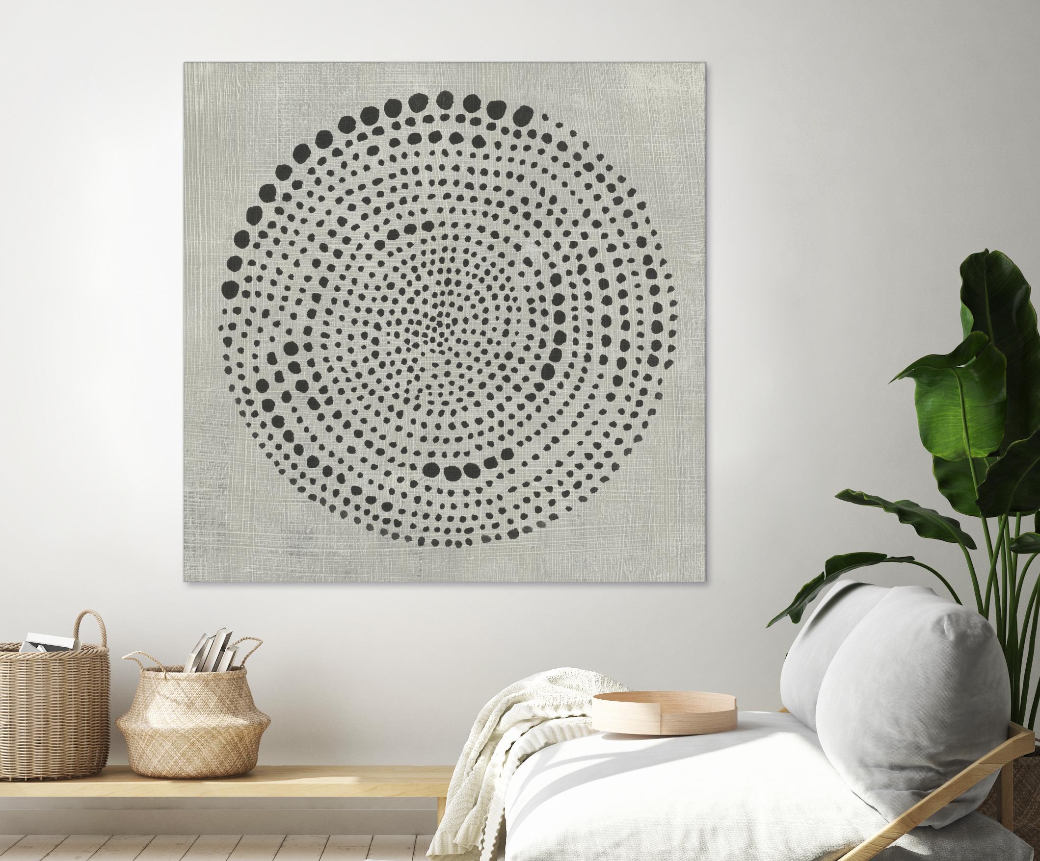 Mythos II by Chariklia Zarris on GIANT ART - black black & white circle