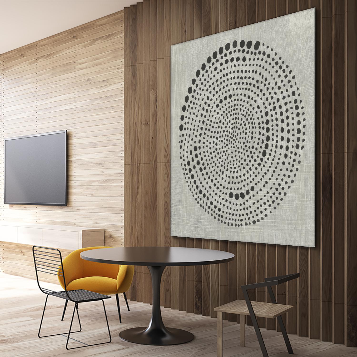 Mythos II by Chariklia Zarris on GIANT ART - black black & white circle