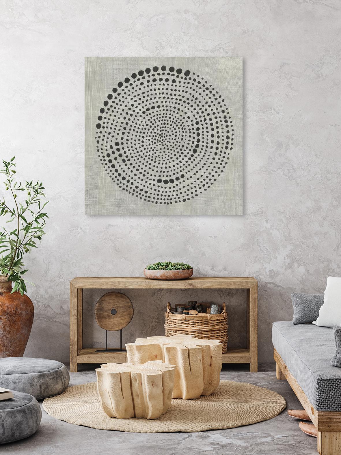 Mythos II by Chariklia Zarris on GIANT ART - black black & white circle