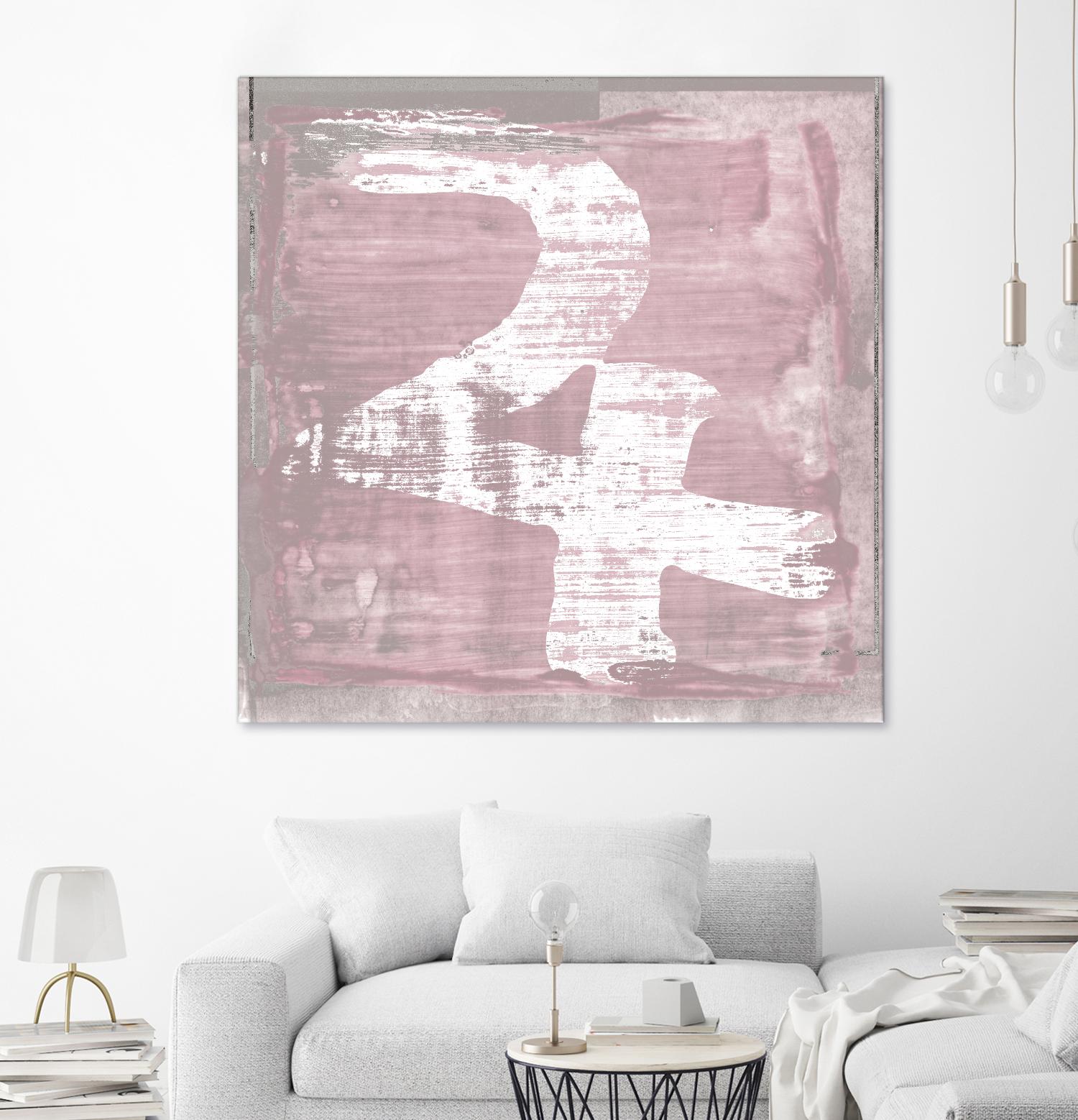 "The Deities, Jupiter" by Sia Aryai on GIANT ART - pink abstract