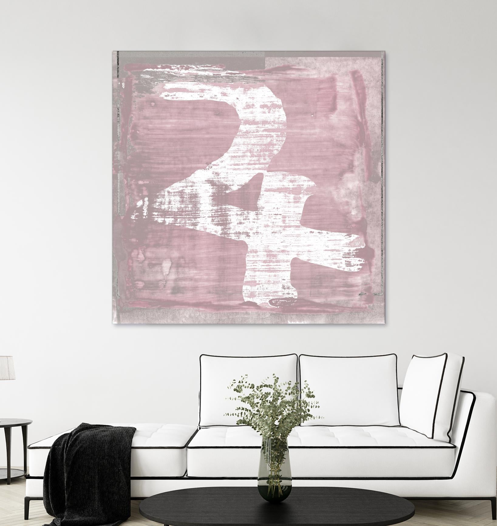 "The Deities, Jupiter" by Sia Aryai on GIANT ART - pink abstract
