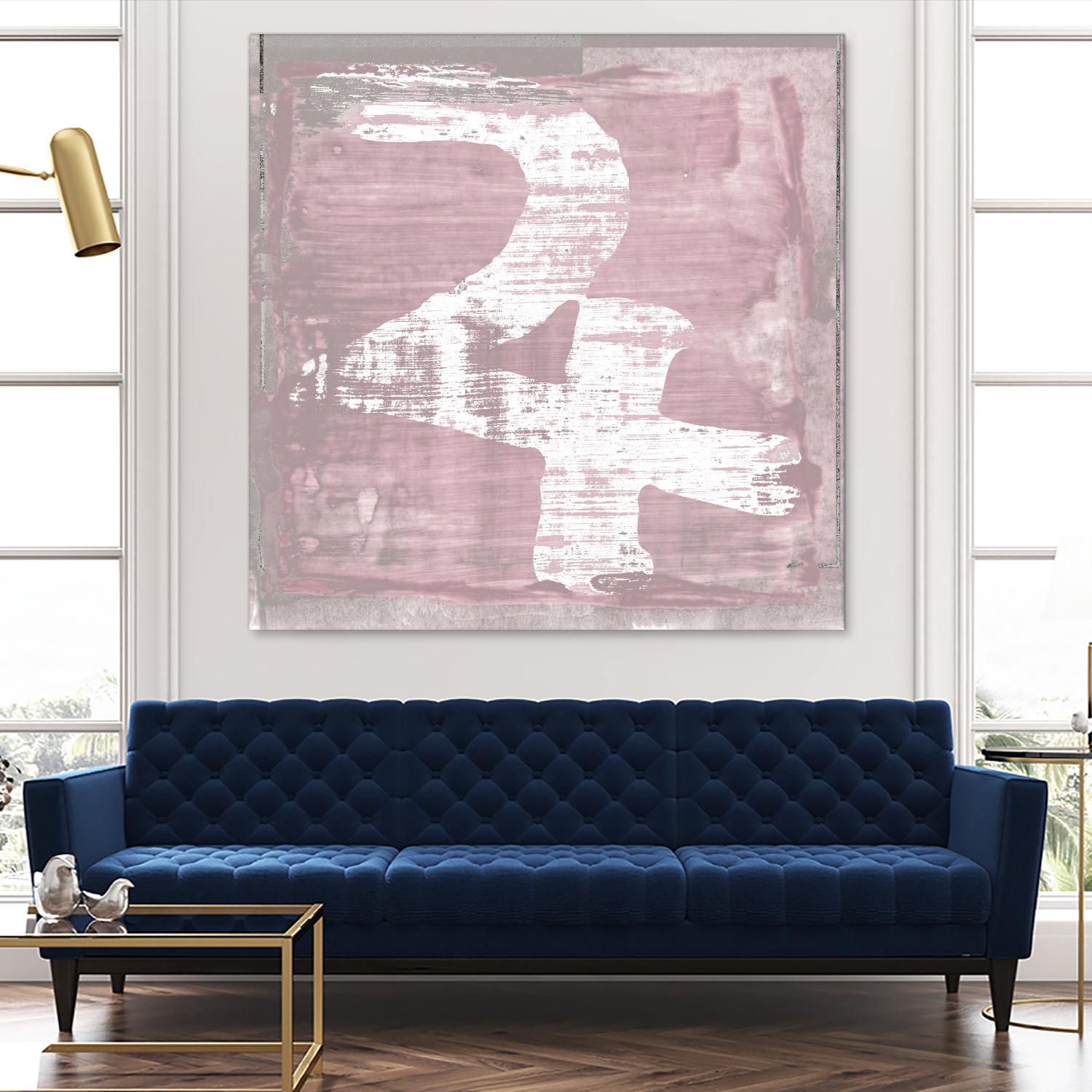 "The Deities, Jupiter" by Sia Aryai on GIANT ART - pink abstract