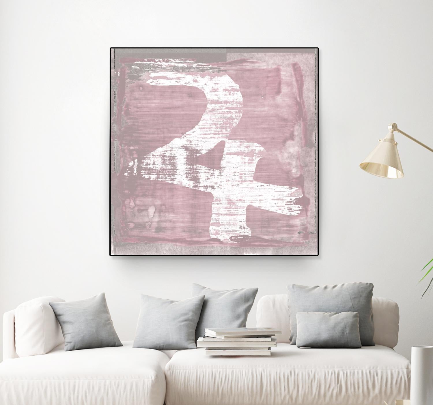 "The Deities, Jupiter" by Sia Aryai on GIANT ART - pink abstract