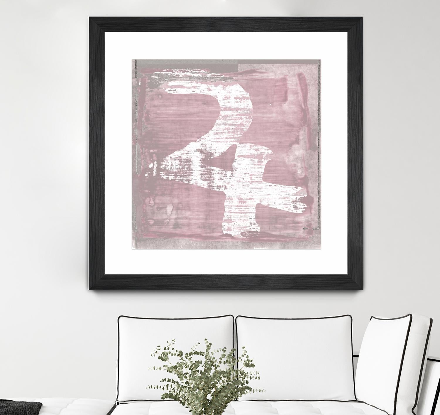 "The Deities, Jupiter" by Sia Aryai on GIANT ART - pink abstract