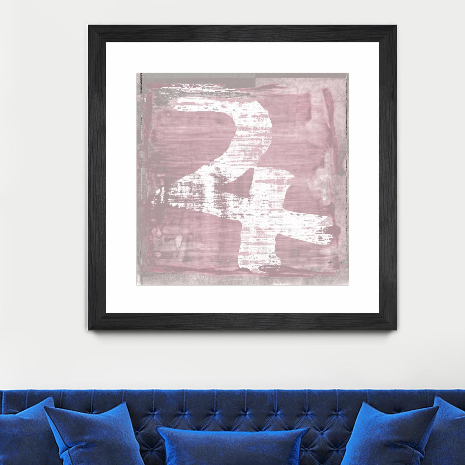 "The Deities, Jupiter" by Sia Aryai on GIANT ART - pink abstract