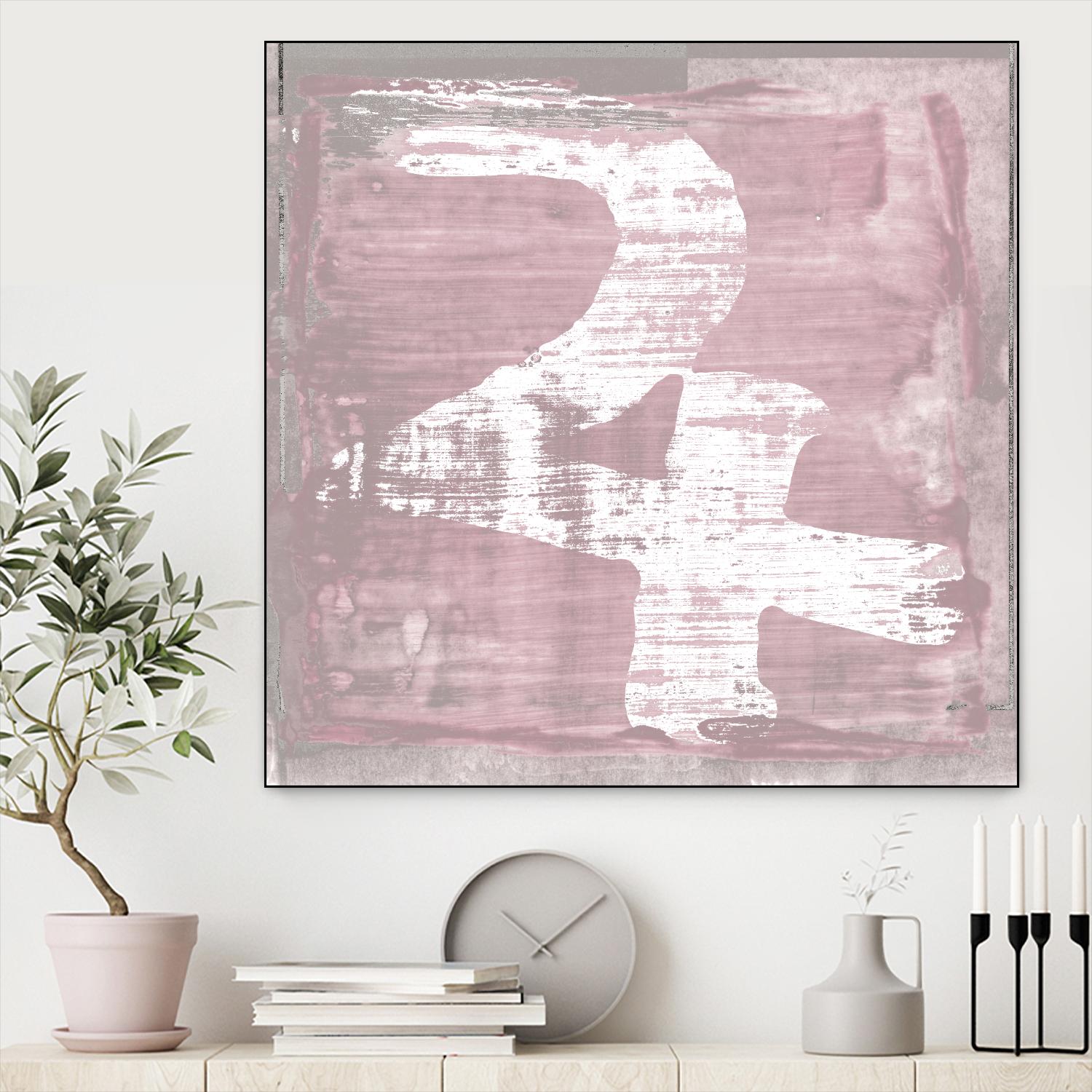 "The Deities, Jupiter" by Sia Aryai on GIANT ART - pink abstract