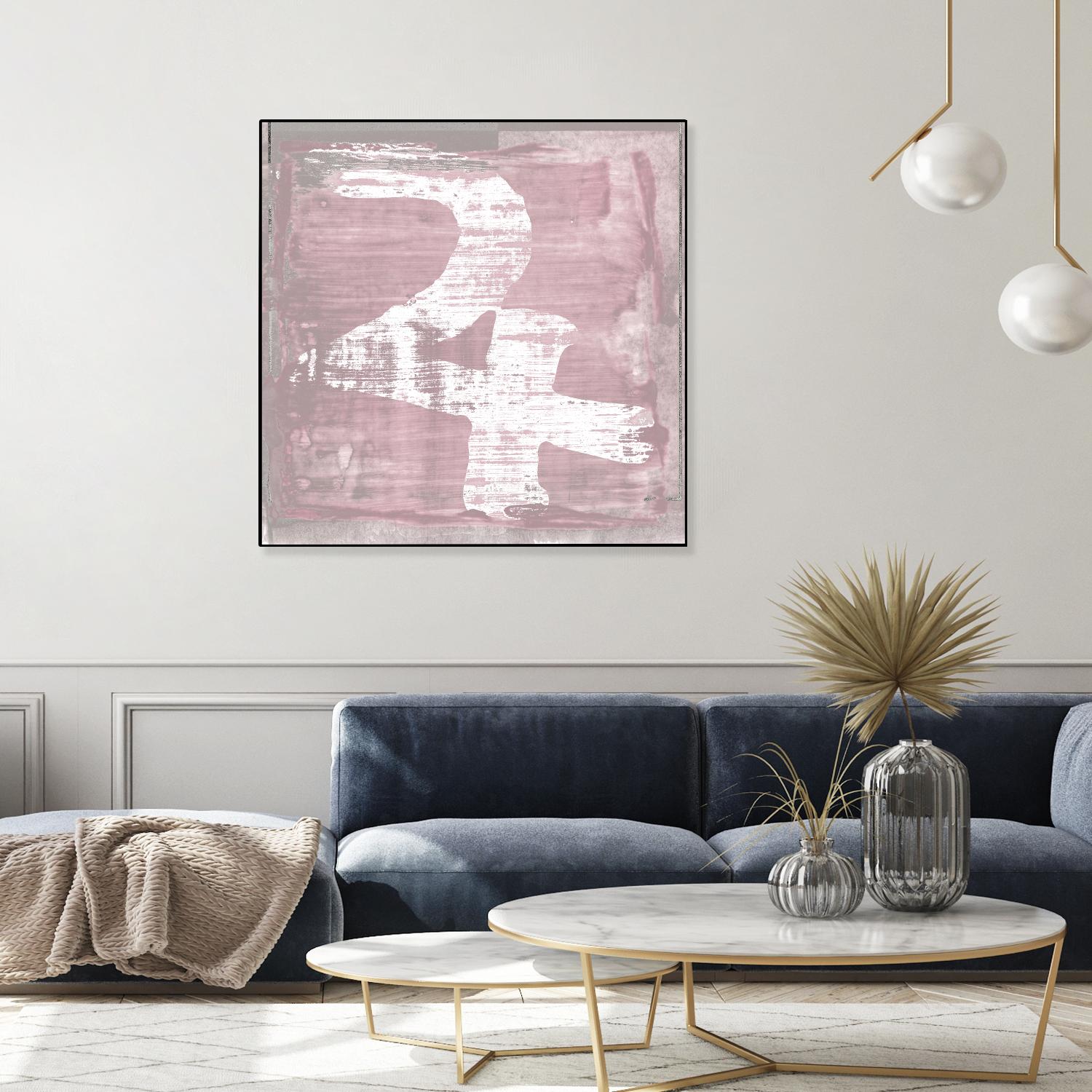 "The Deities, Jupiter" by Sia Aryai on GIANT ART - pink abstract