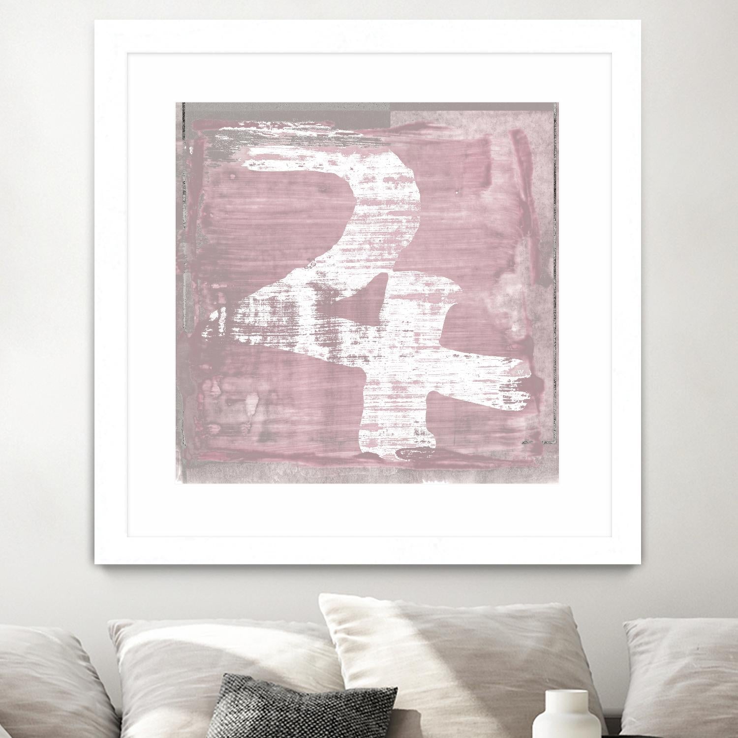 "The Deities, Jupiter" by Sia Aryai on GIANT ART - pink abstract