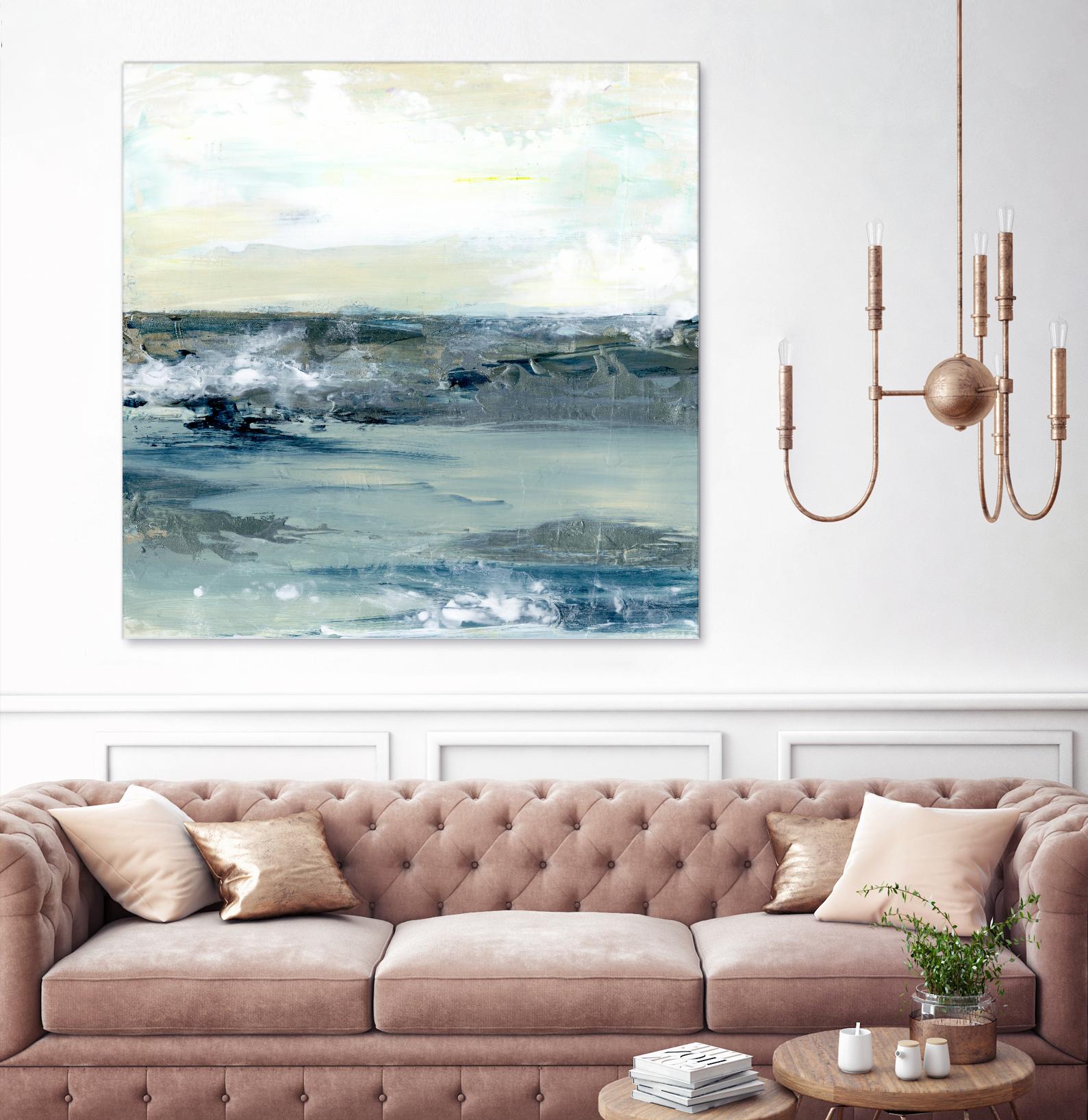 Coastal Blues I by Lila Bramma on GIANT ART - white landscapes & seascapes abstract