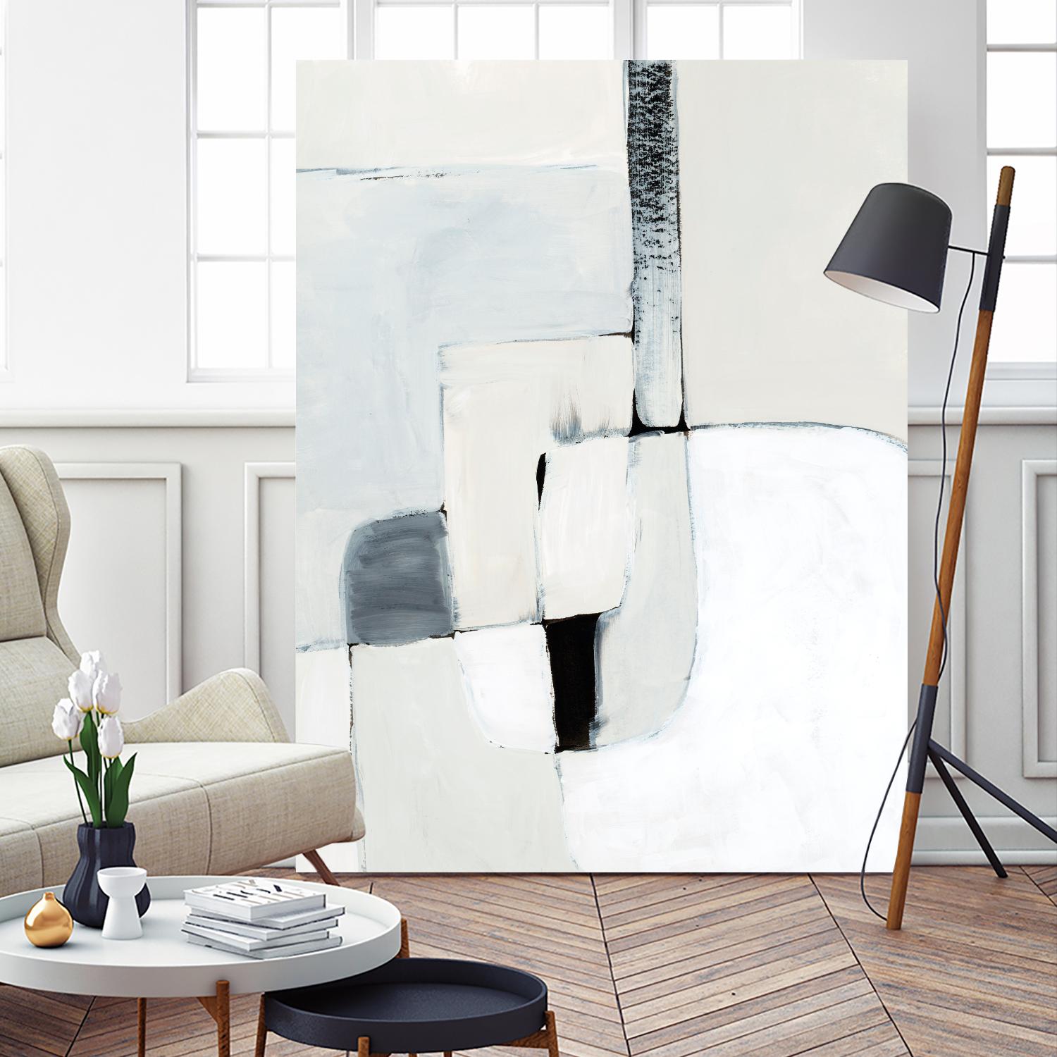 Soft Spoken I by Victoria Barnes on GIANT ART - beige abstract abstract