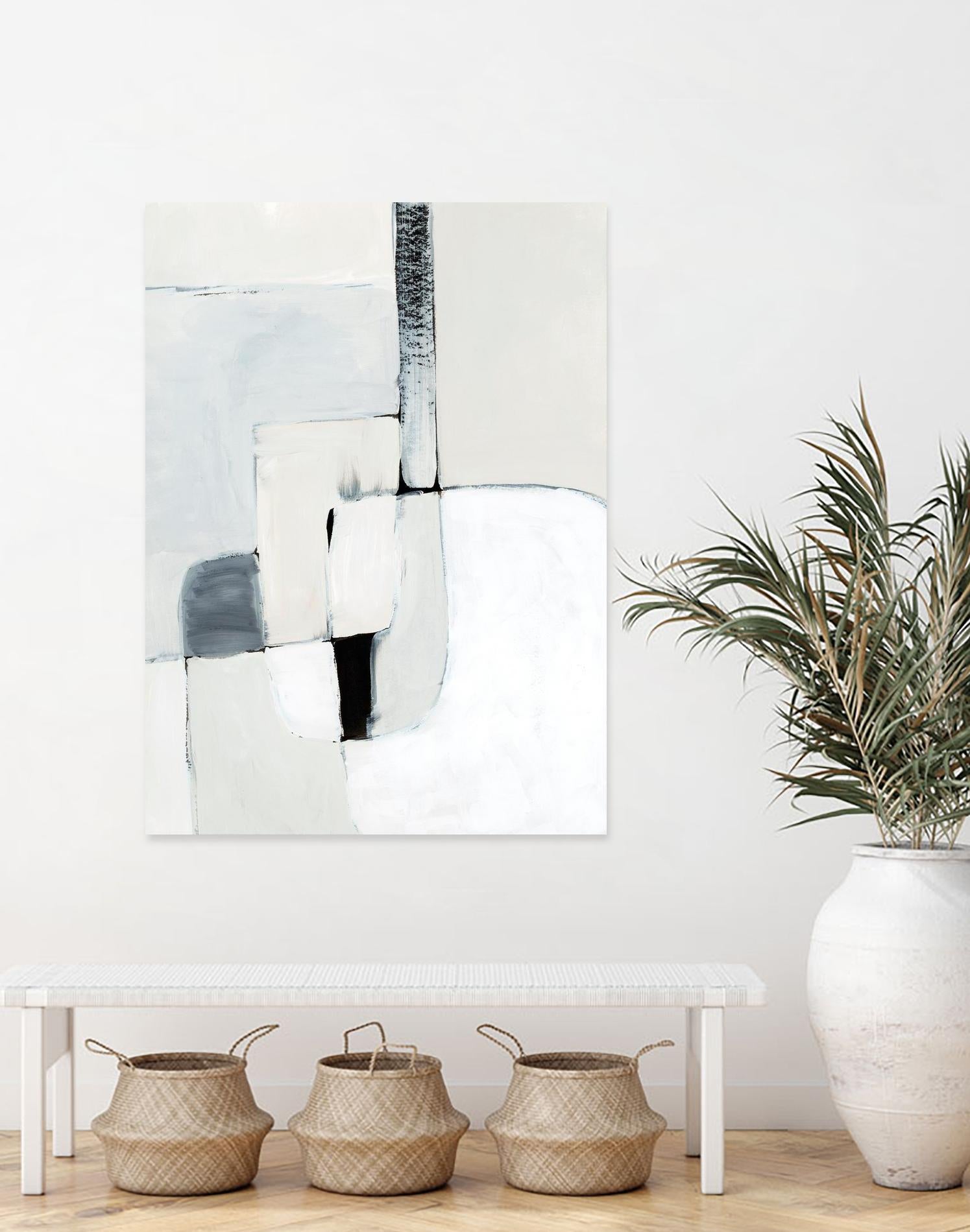 Soft Spoken I by Victoria Barnes on GIANT ART - beige abstract abstract