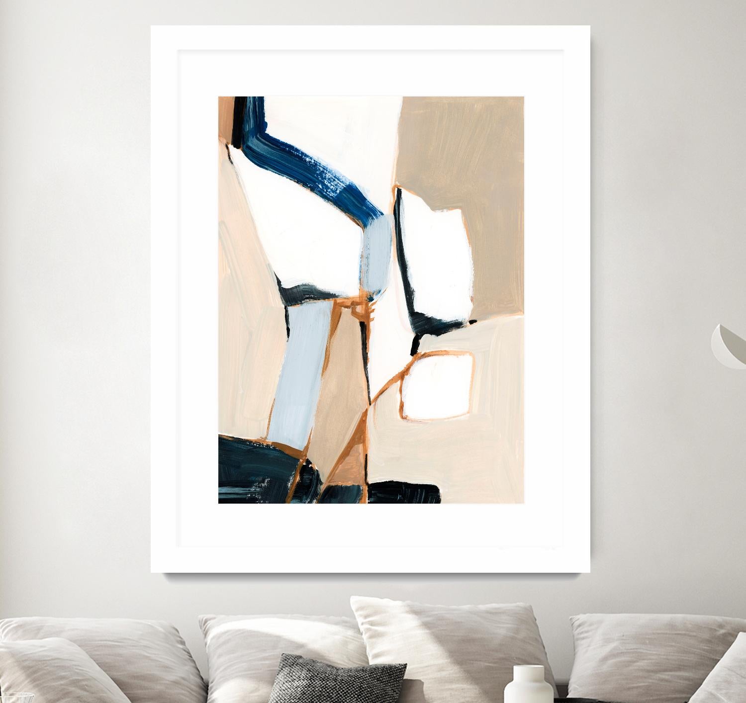 Diagramme I by Victoria Barnes on GIANT ART - beige abstract abstract