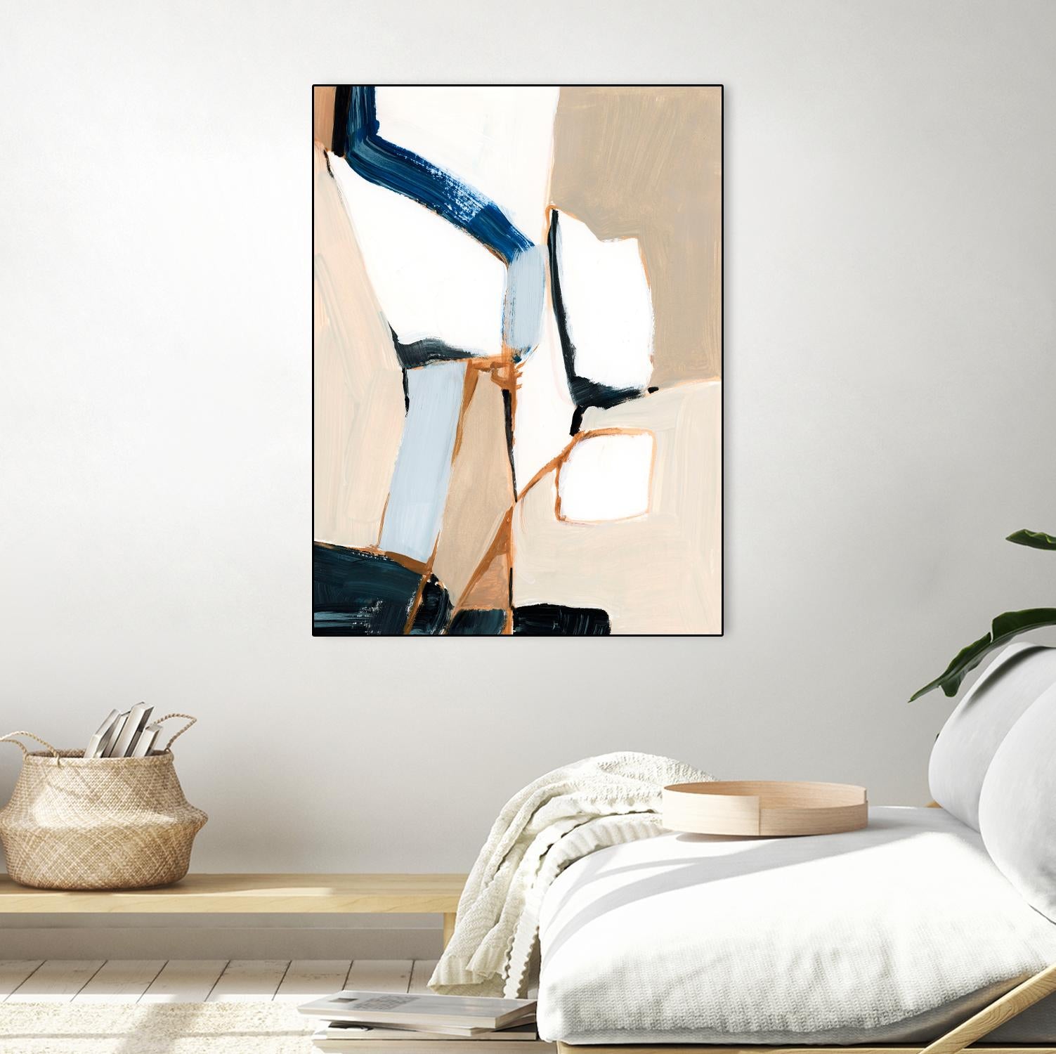 Diagramme I by Victoria Barnes on GIANT ART - beige abstract abstract