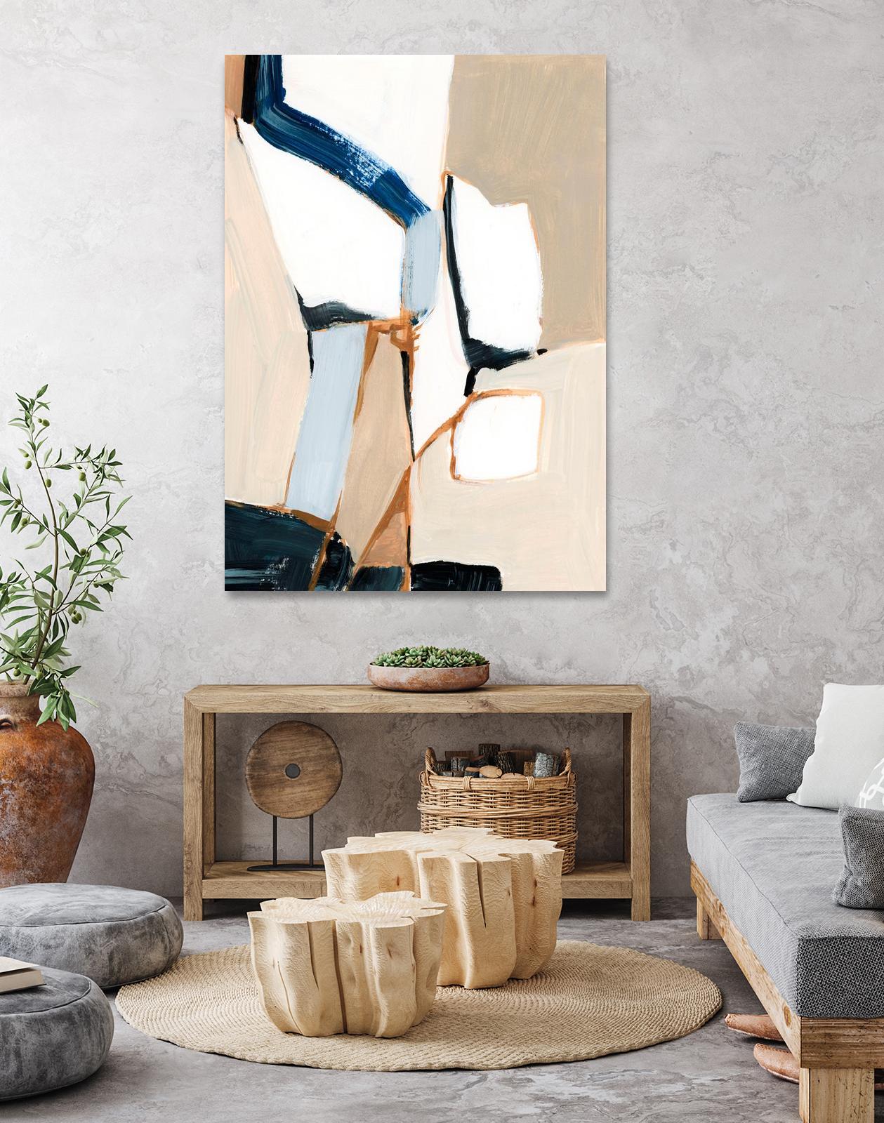 Diagramme I by Victoria Barnes on GIANT ART - beige abstract abstract