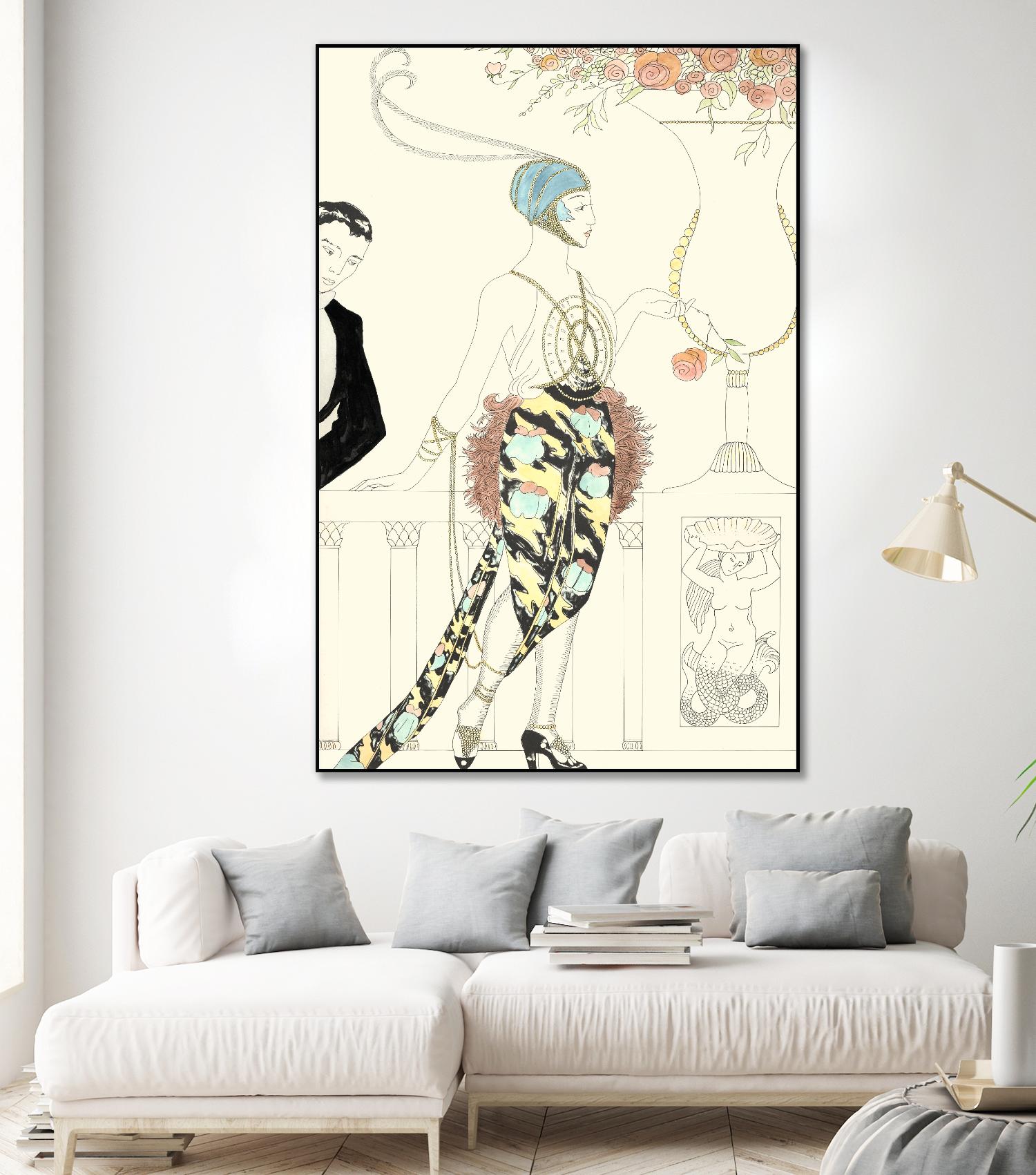 Arte Deco Fashion II by Unknown on GIANT ART - fashion