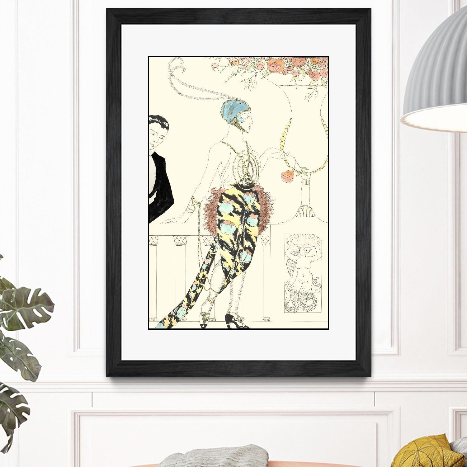 Arte Deco Fashion II by Unknown on GIANT ART - fashion