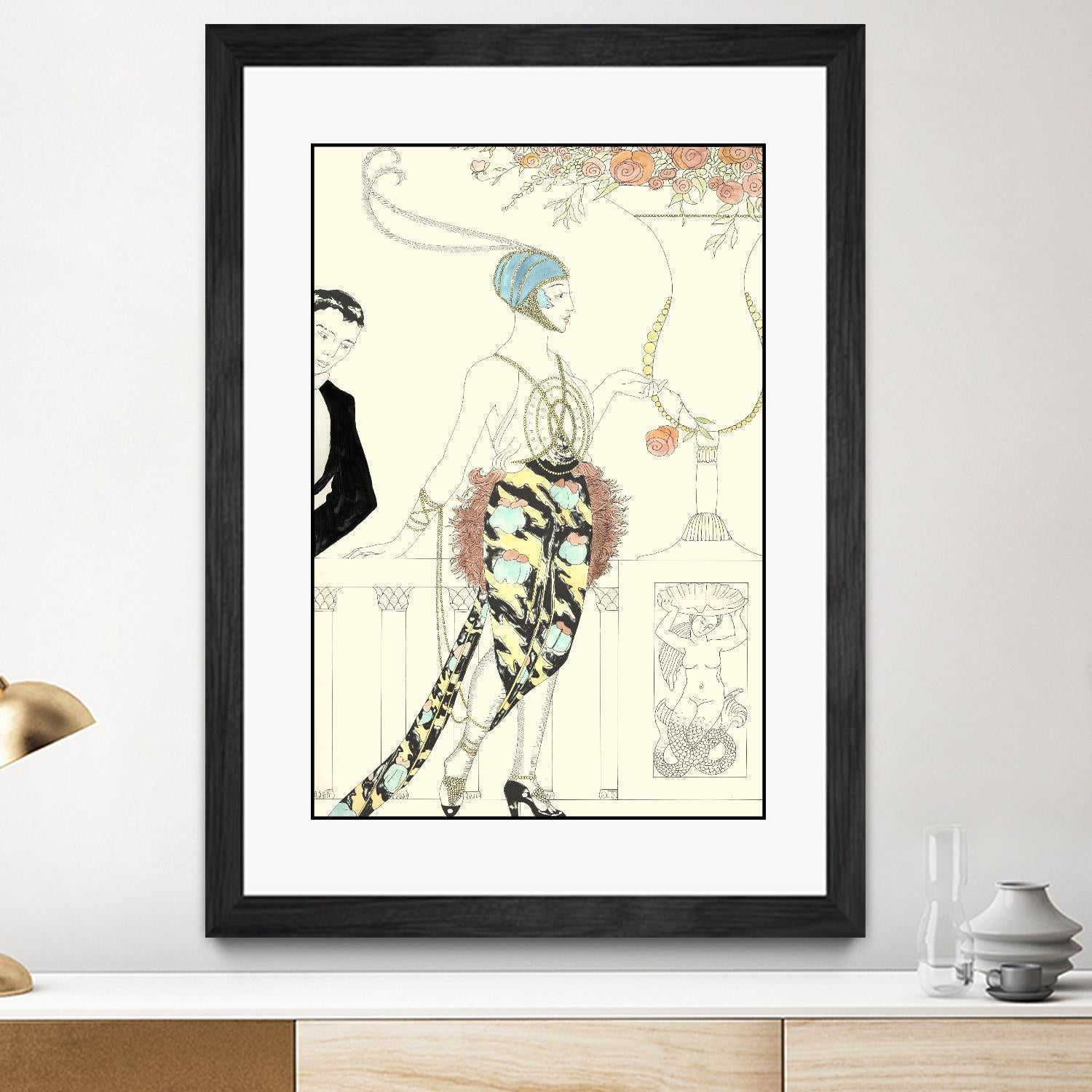 Arte Deco Fashion II by Unknown on GIANT ART - fashion