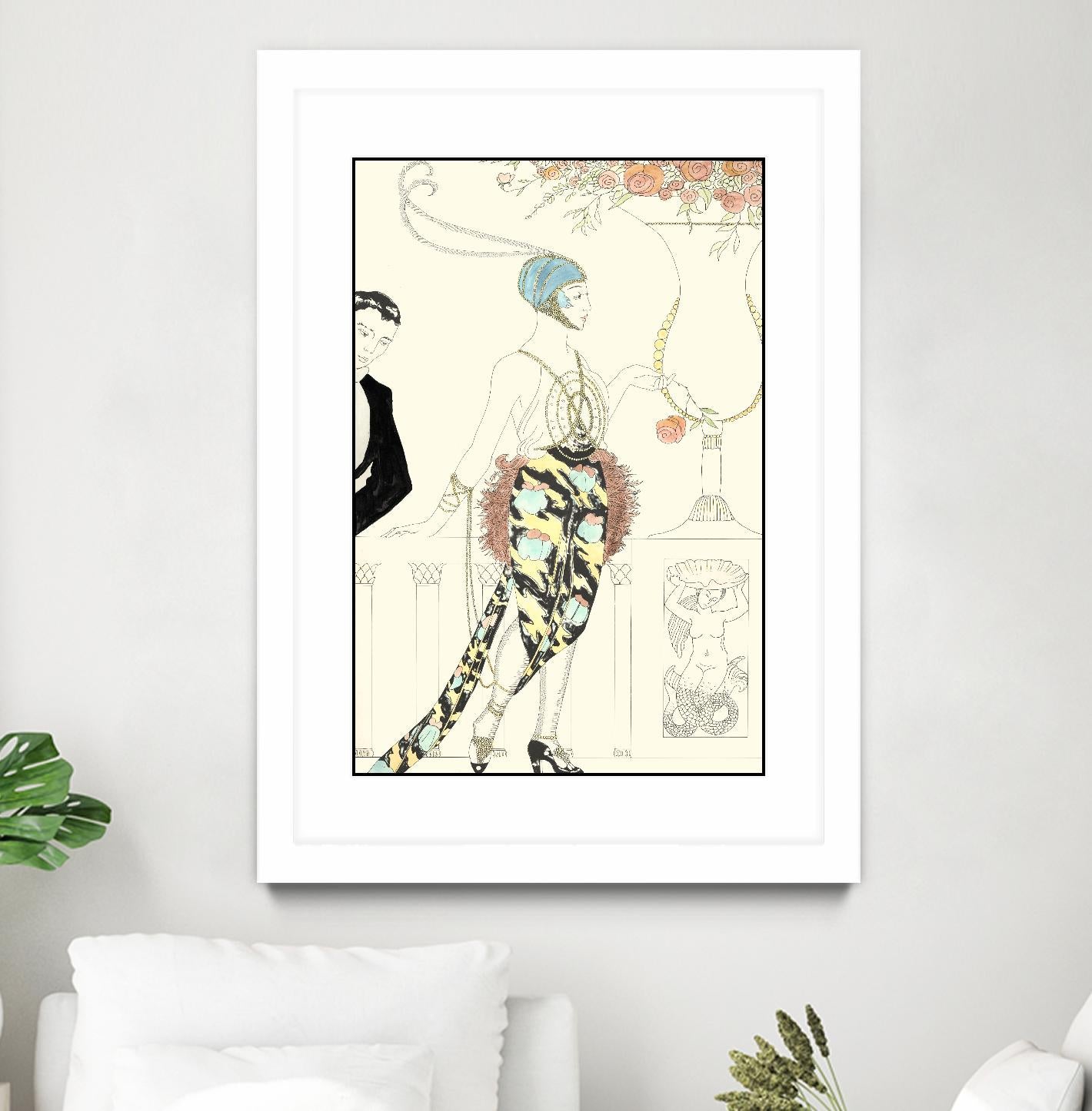 Arte Deco Fashion II by Unknown on GIANT ART - fashion