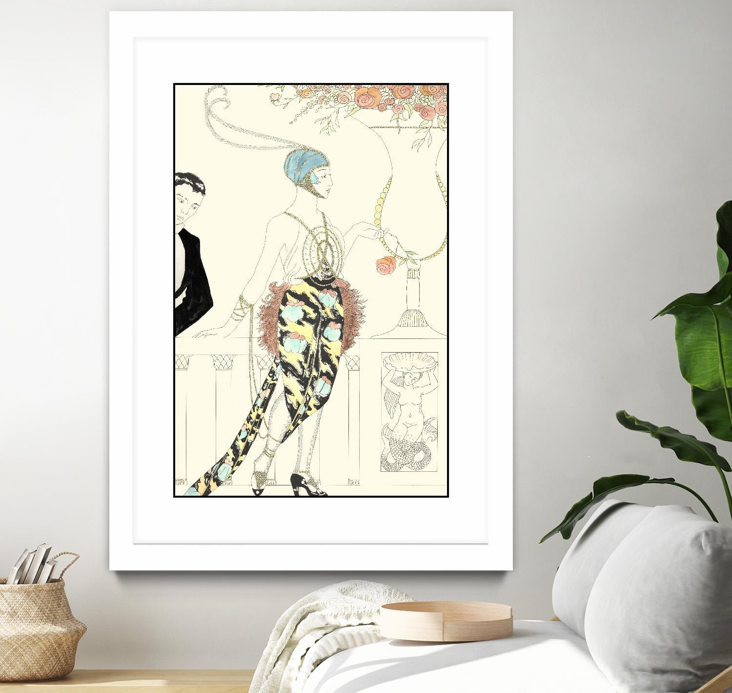 Arte Deco Fashion II by Unknown on GIANT ART - fashion