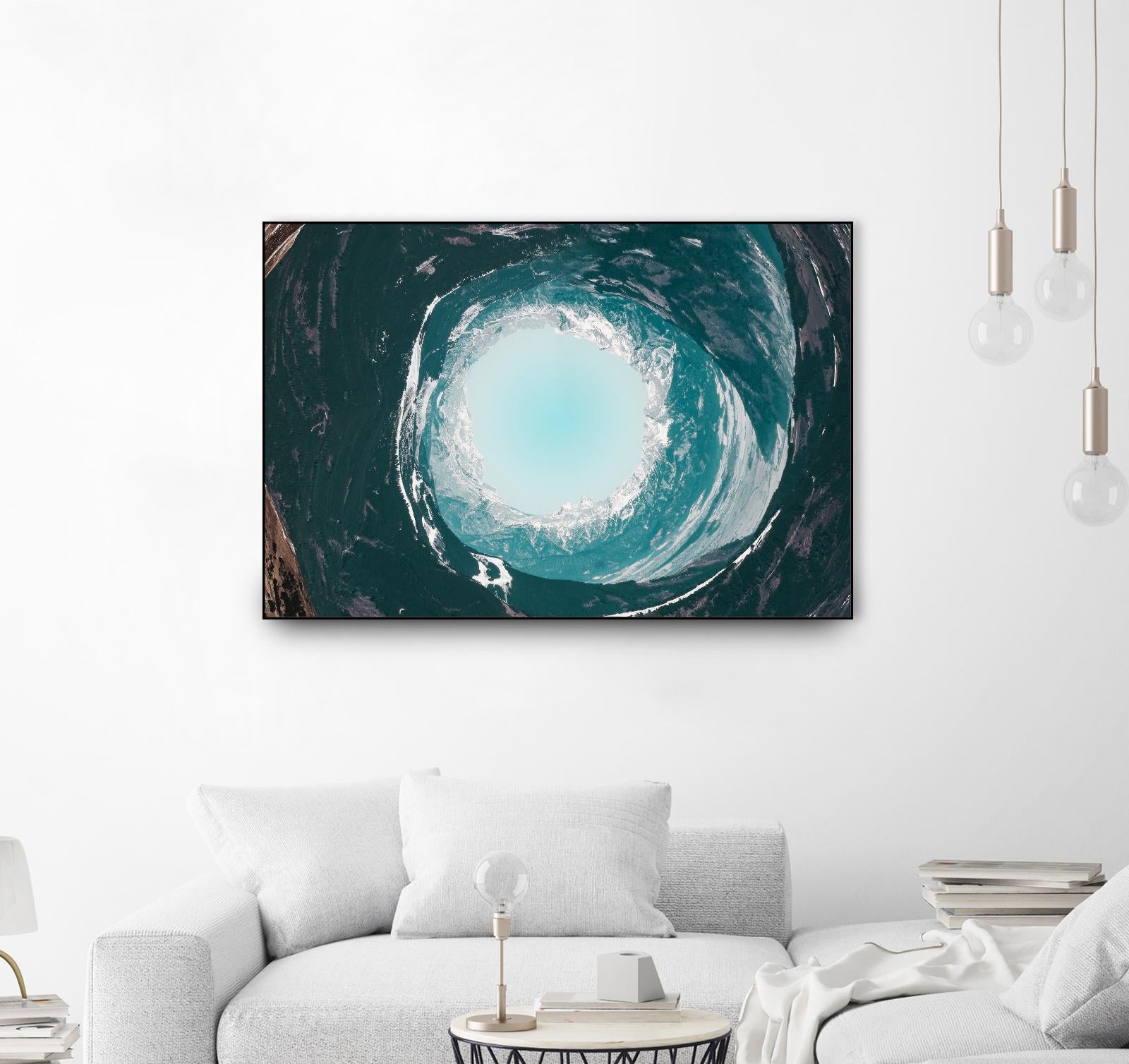 High tide illusion by Pexels on GIANT ART - white photo art