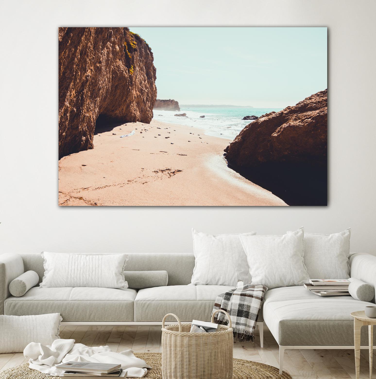 Perfect day by Pexels on GIANT ART - beige sea scene