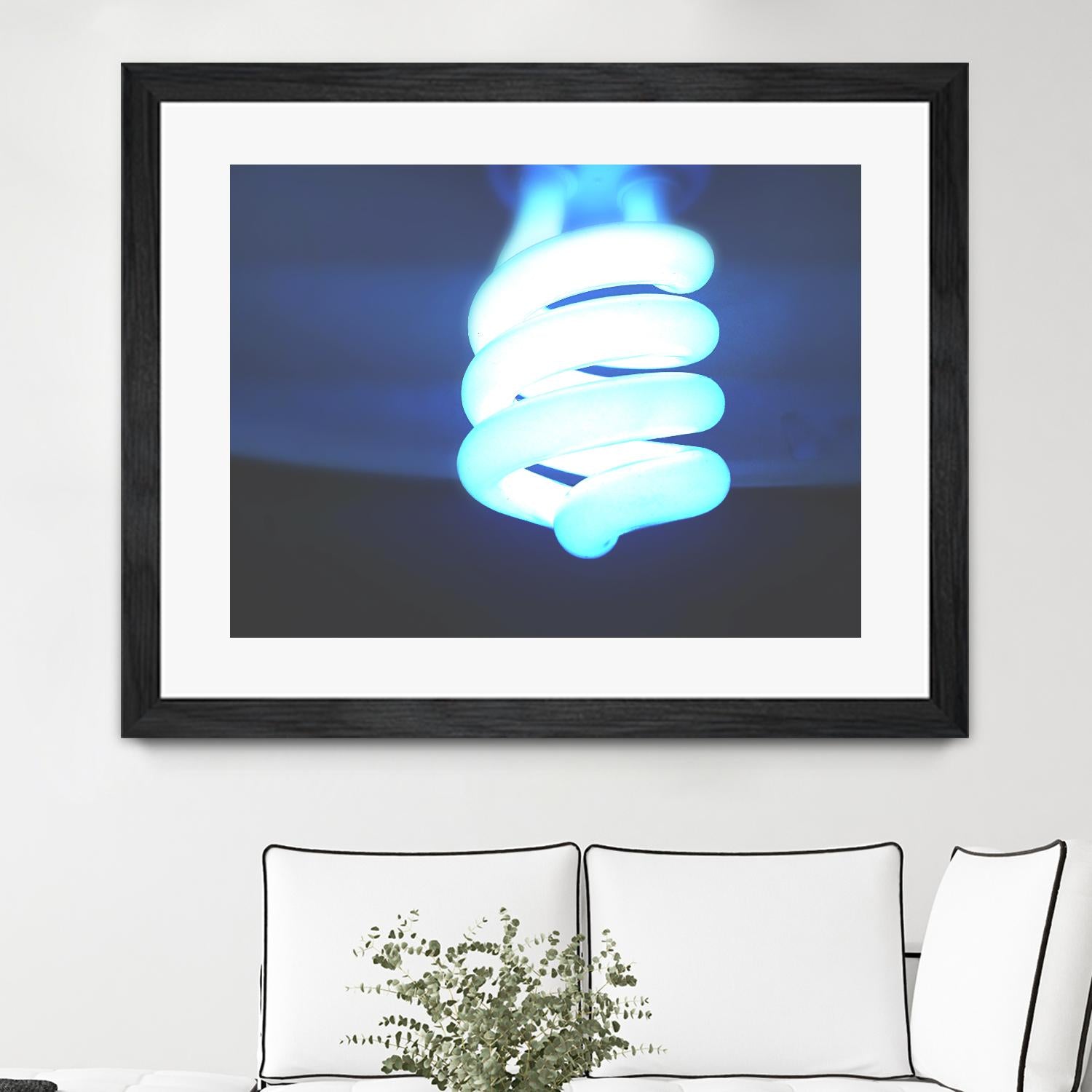 LED by Pexels on GIANT ART - white photo art