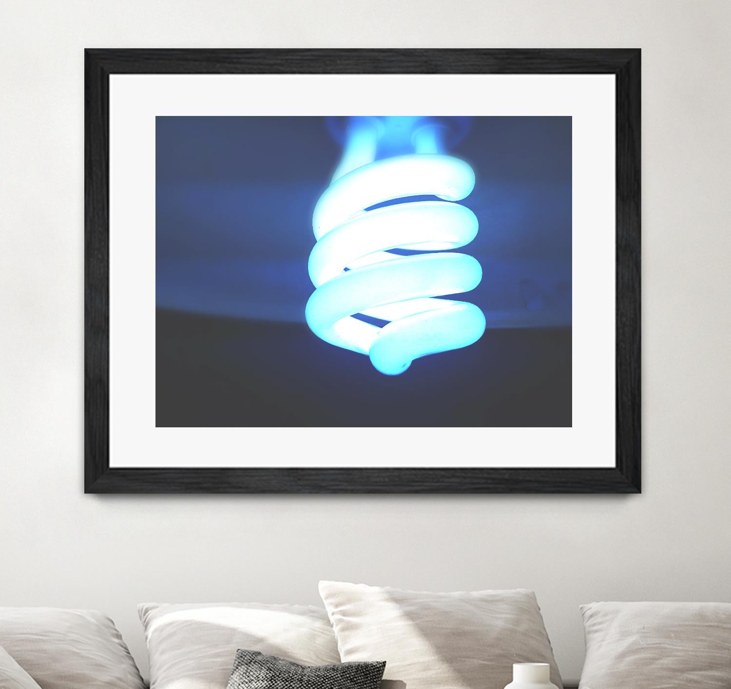 LED by Pexels on GIANT ART - white photo art