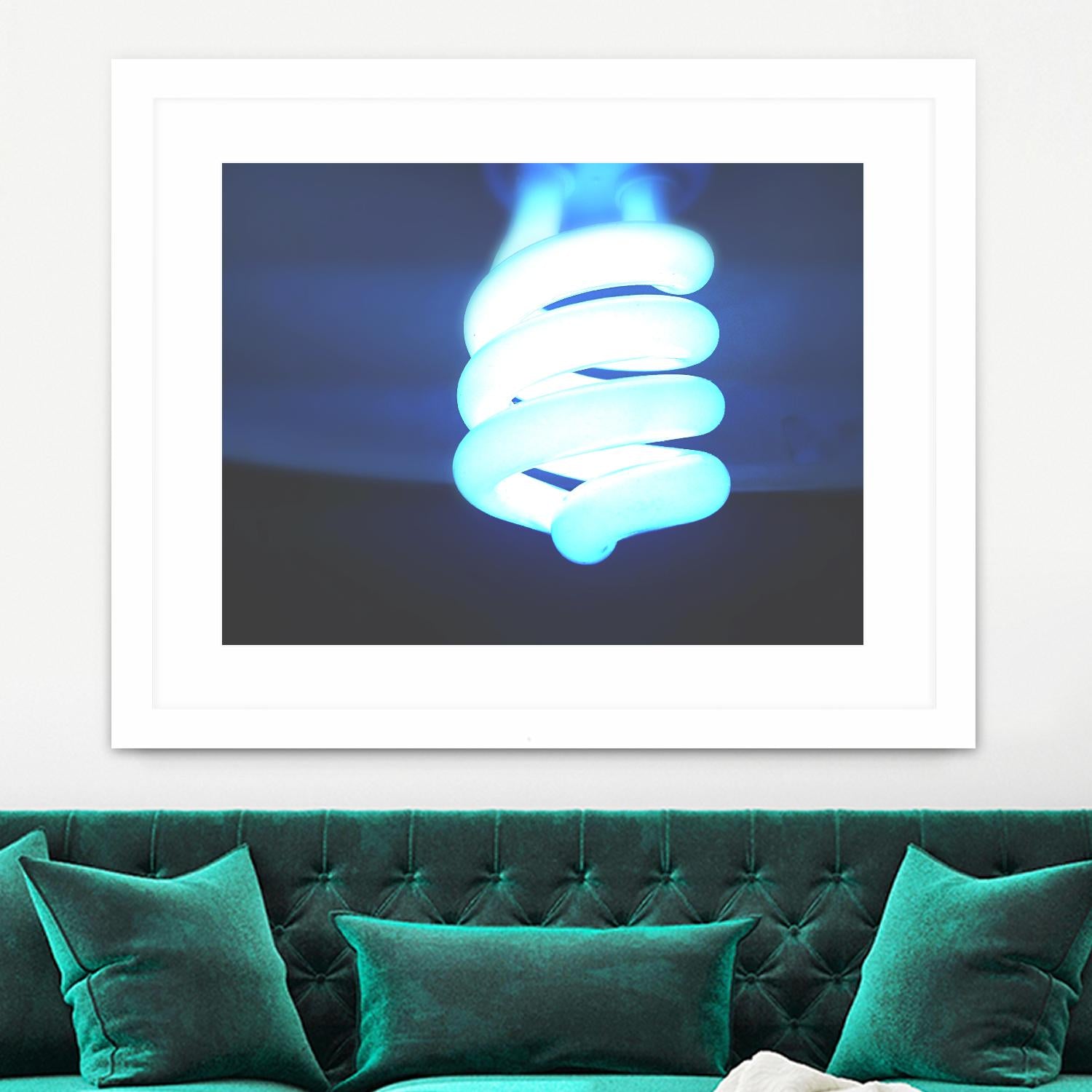 LED by Pexels on GIANT ART - white photo art