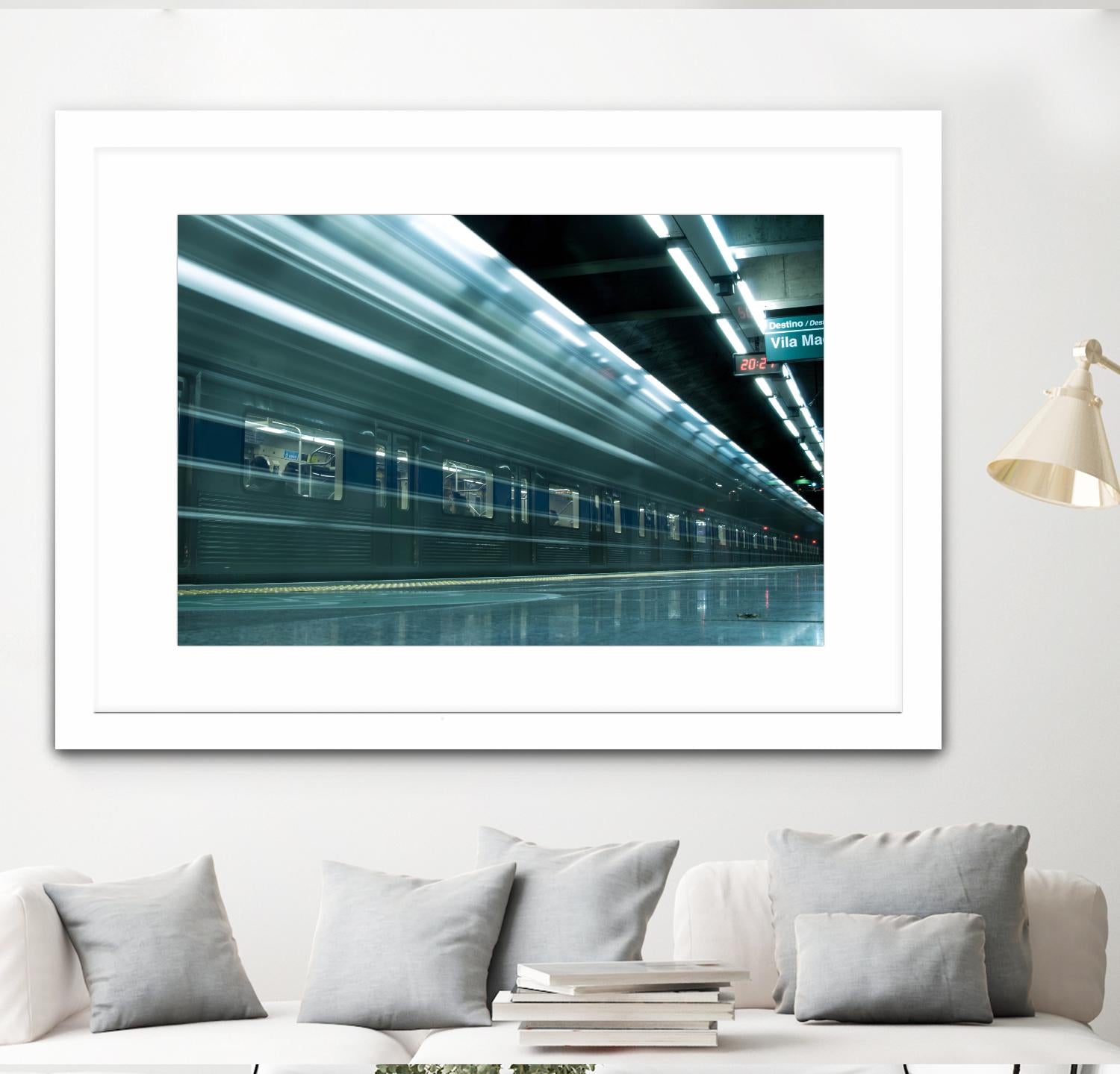 Fast Metro by Pexels on GIANT ART - white photo art