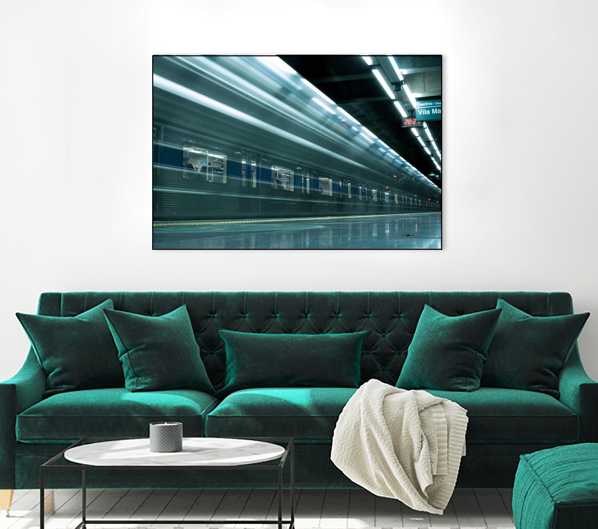Fast Metro by Pexels on GIANT ART - white photo art