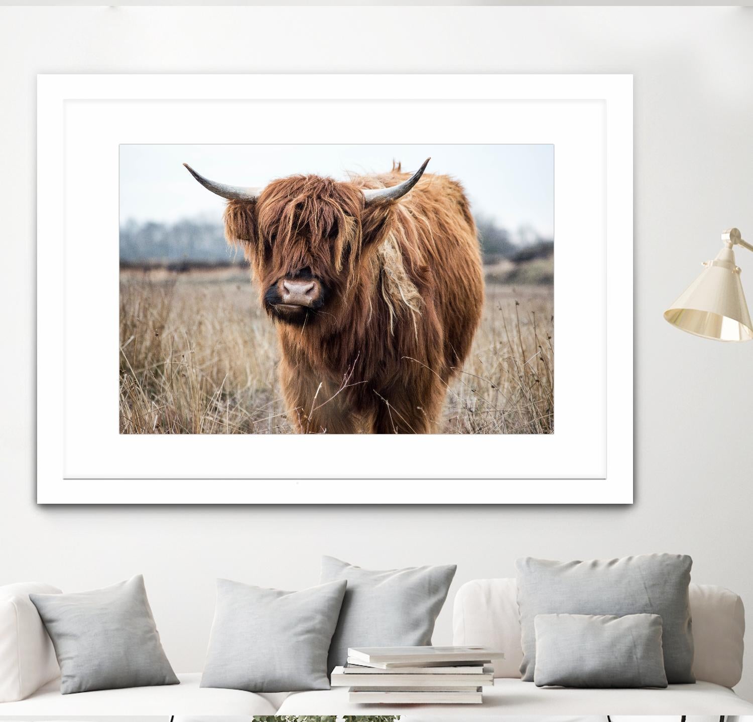 Grazing by Pexels on GIANT ART - black animals