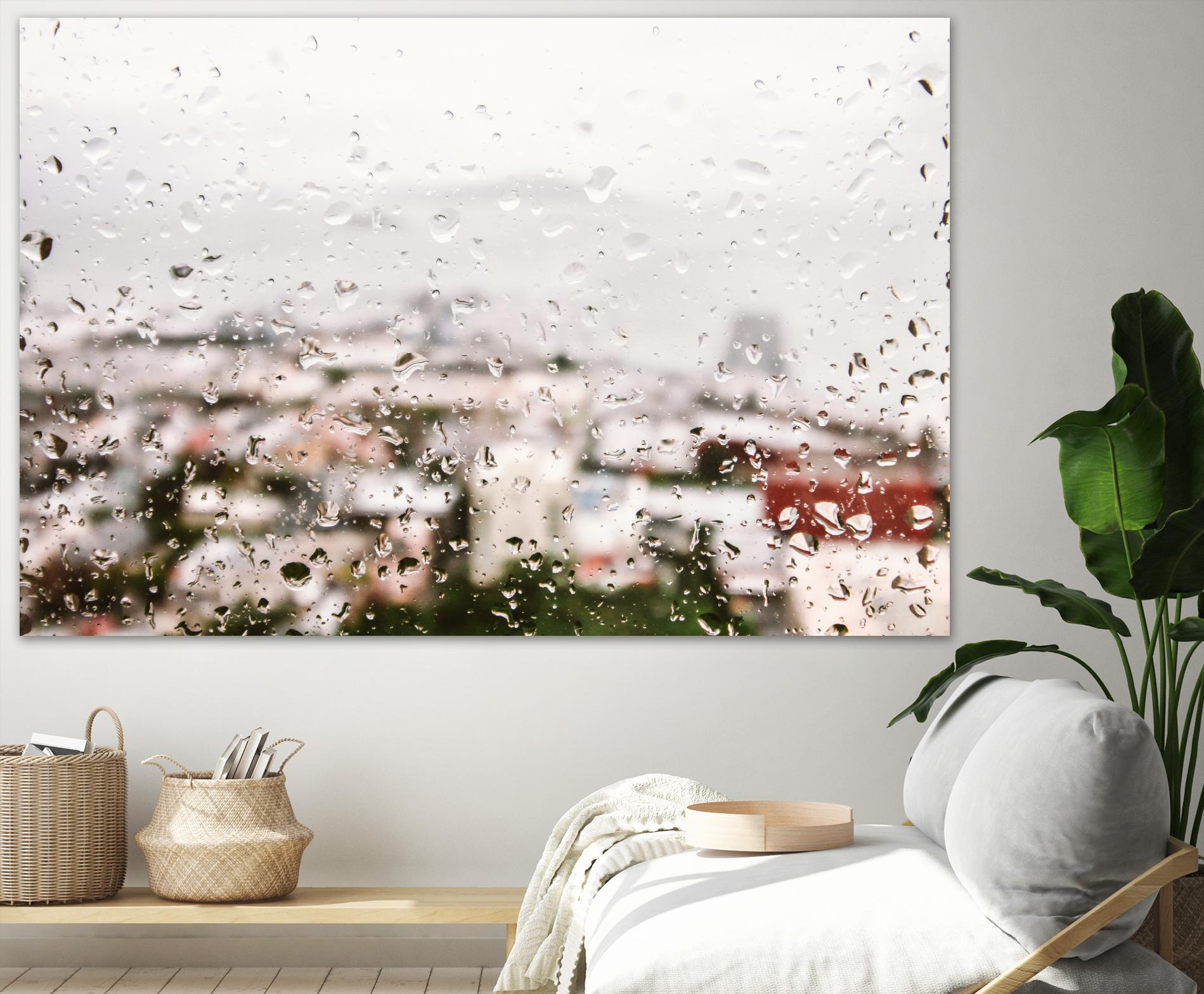 Blurry view by Pexels on GIANT ART - red photo art