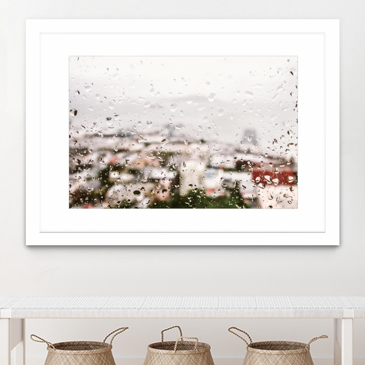 Blurry view by Pexels on GIANT ART - red photo art