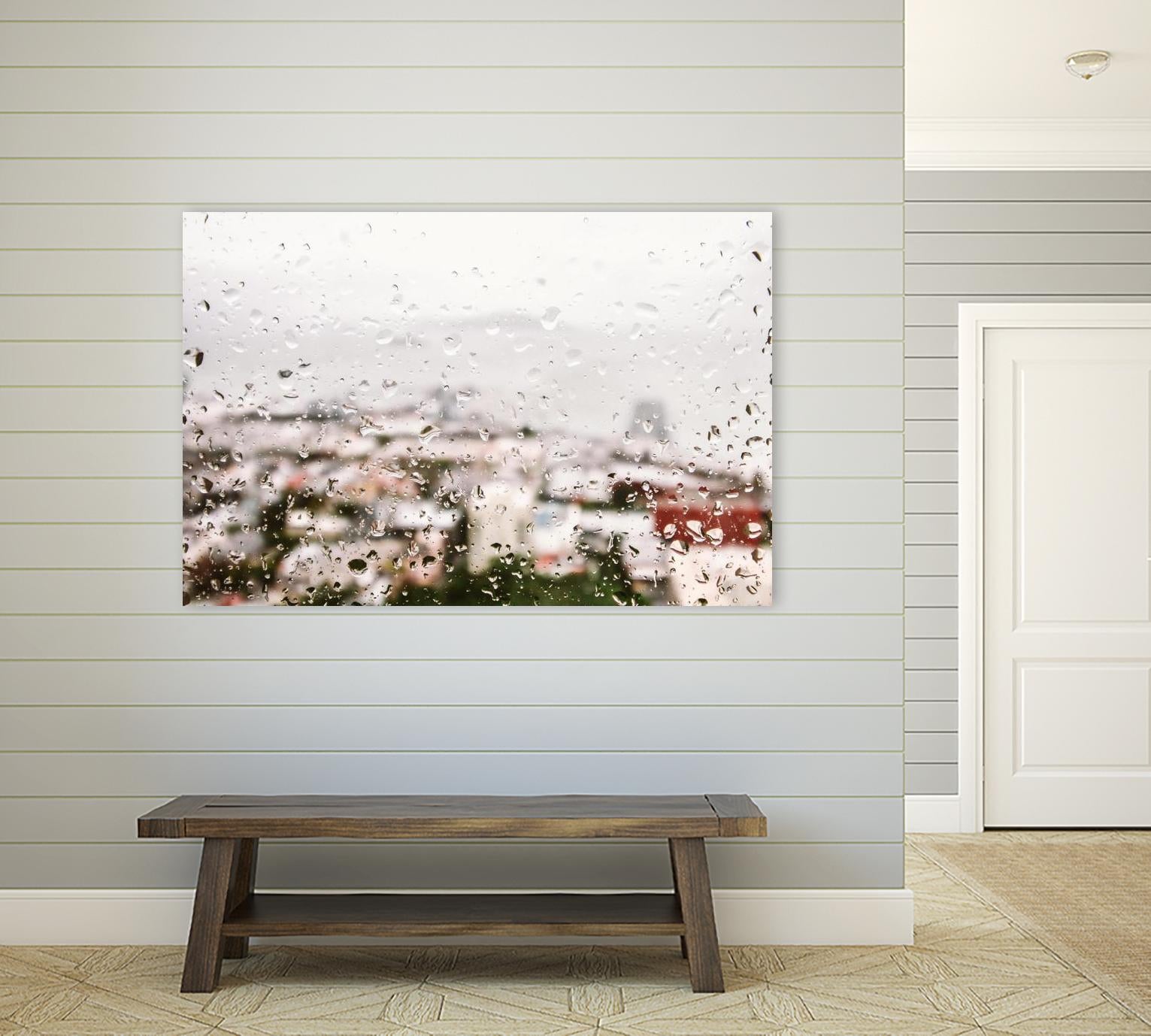 Blurry view by Pexels on GIANT ART - red photo art