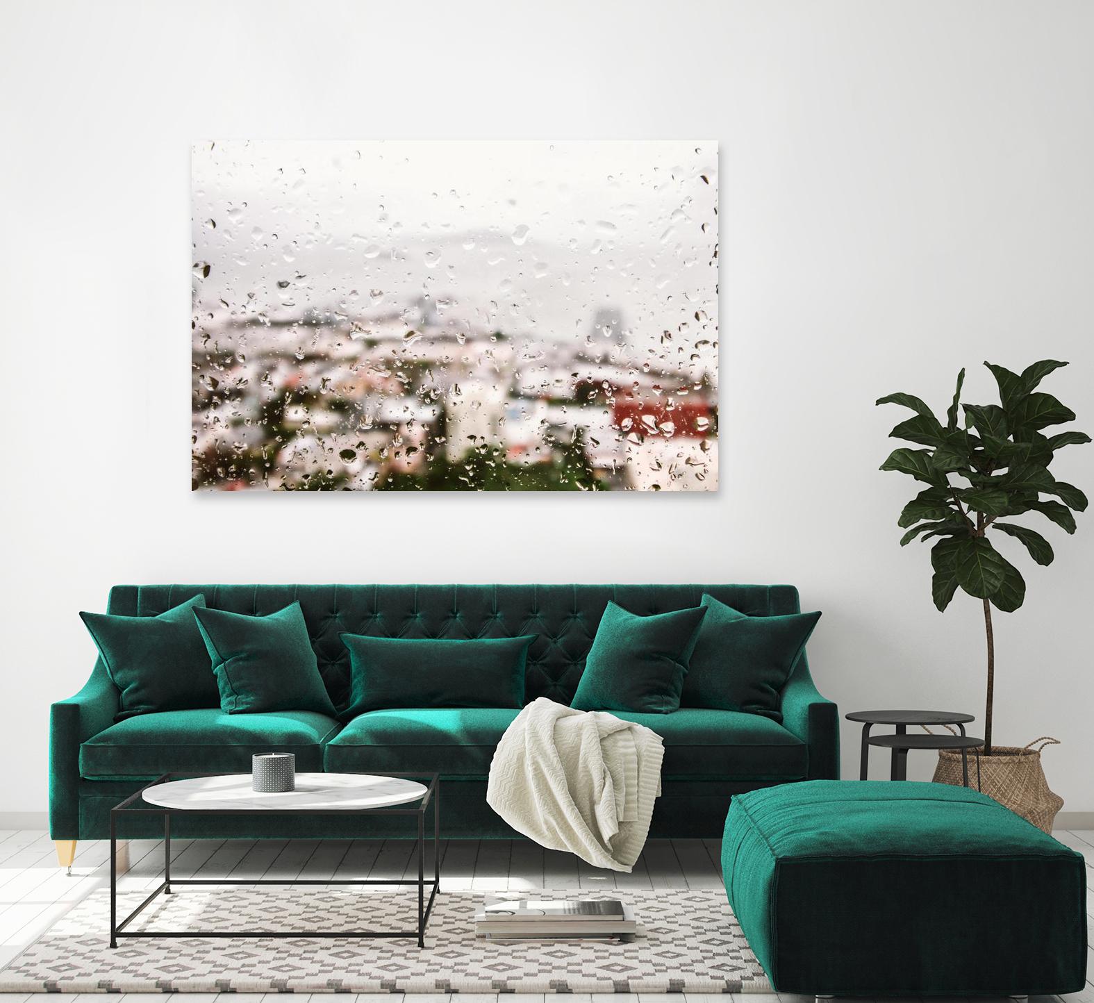 Blurry view by Pexels on GIANT ART - red photo art