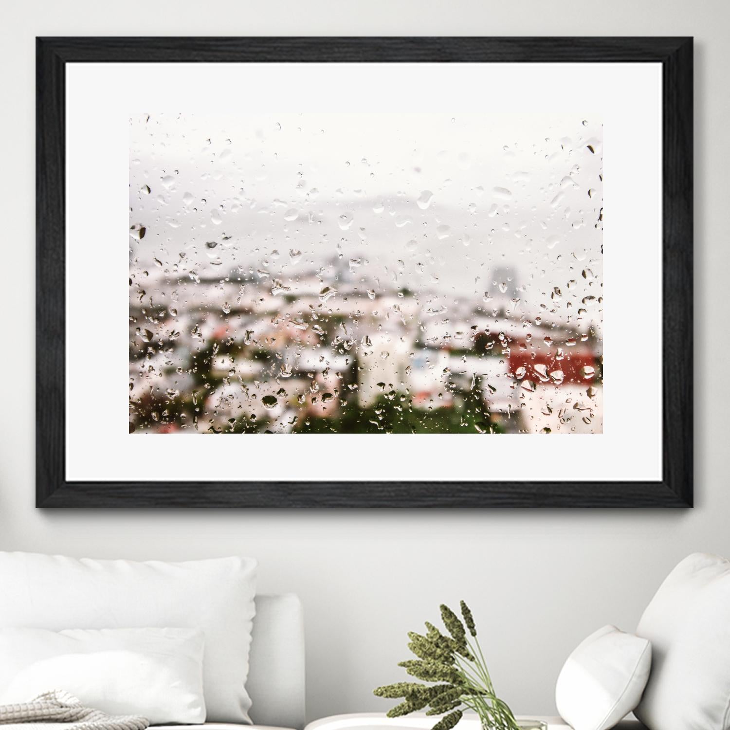 Blurry view by Pexels on GIANT ART - red photo art