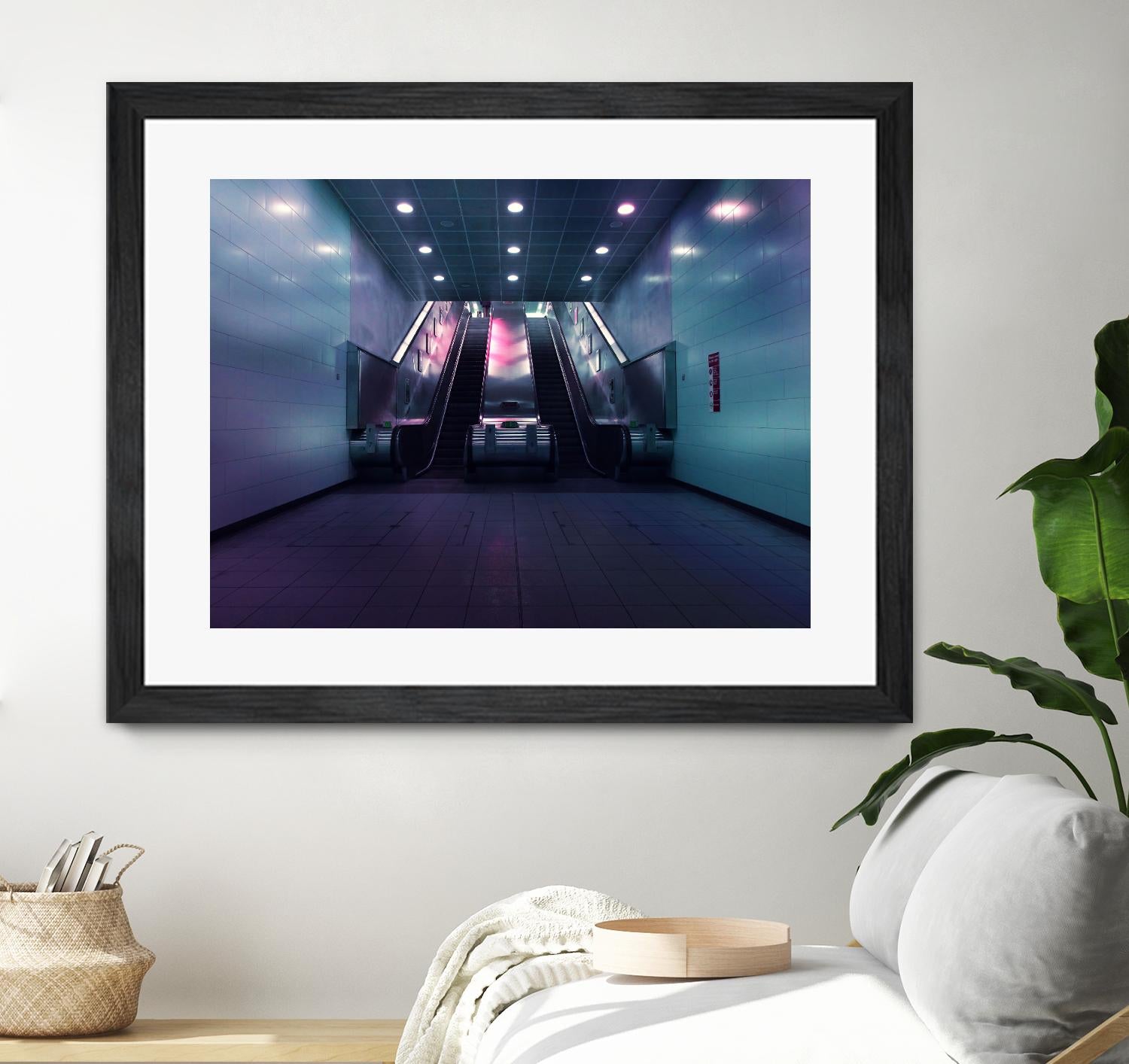 Up or down by Pexels on GIANT ART - pink photo art