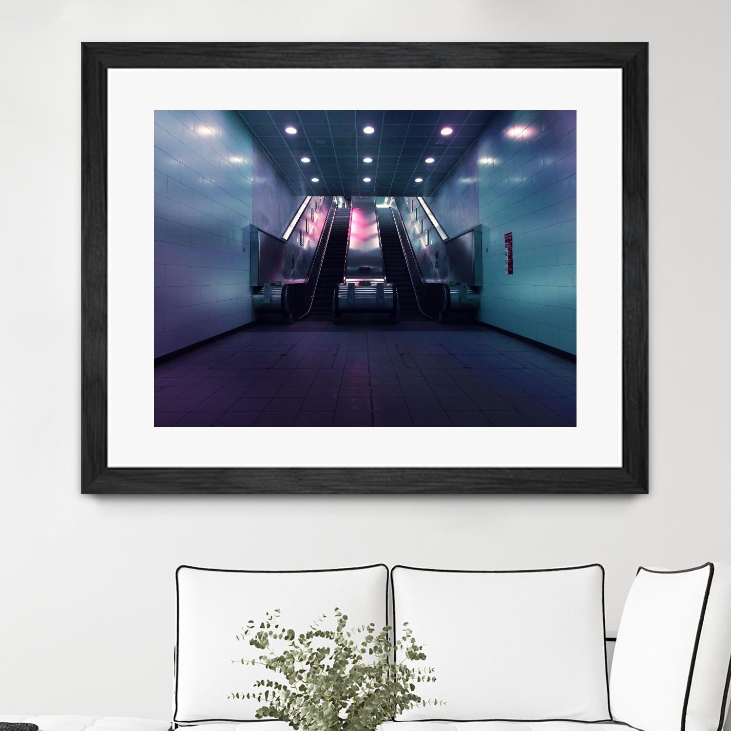 Up or down by Pexels on GIANT ART - pink photo art