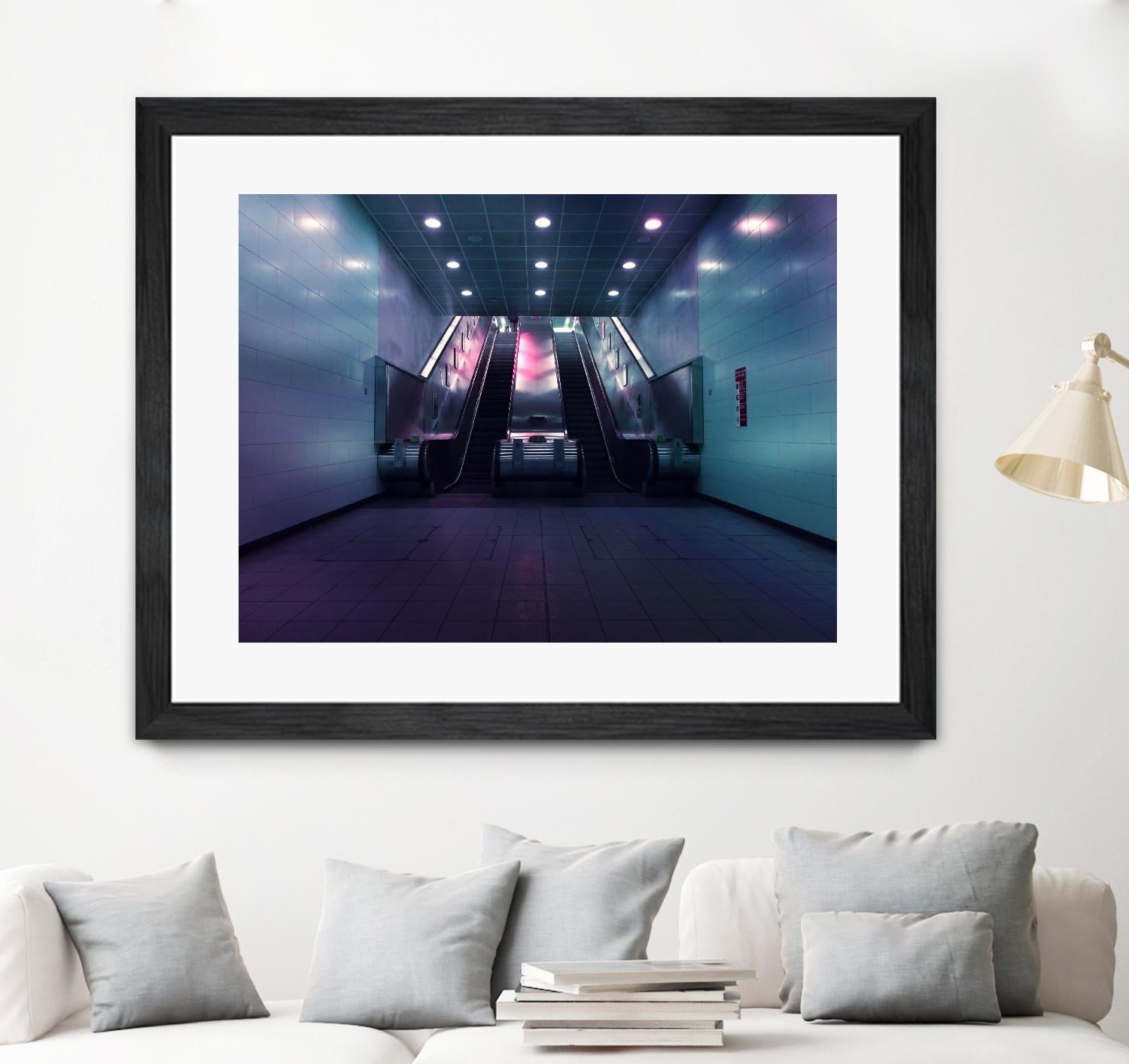 Up or down by Pexels on GIANT ART - pink photo art