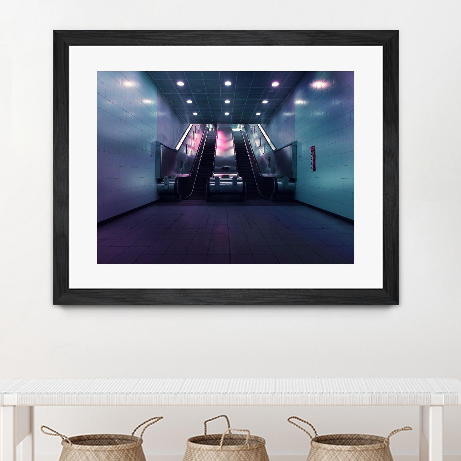 Up or down by Pexels on GIANT ART - pink photo art