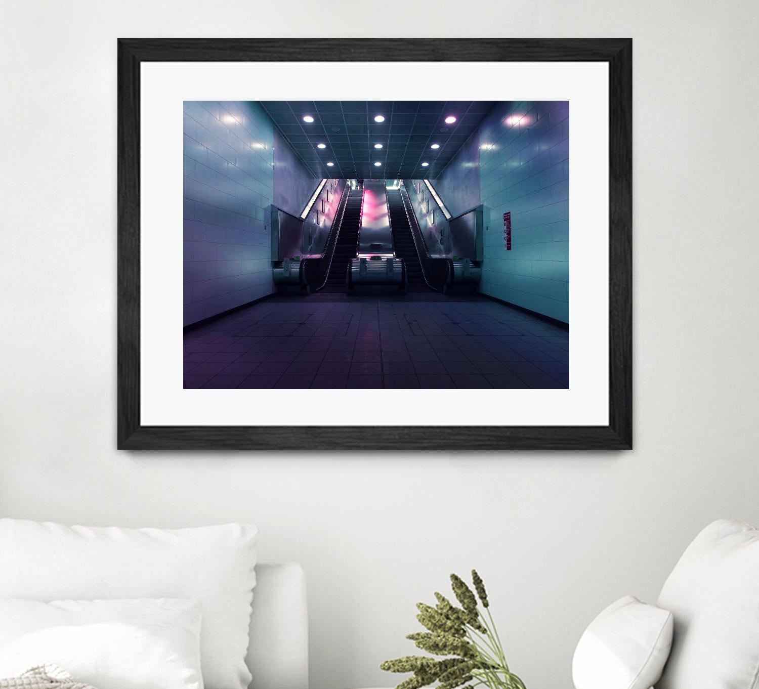 Up or down by Pexels on GIANT ART - pink photo art