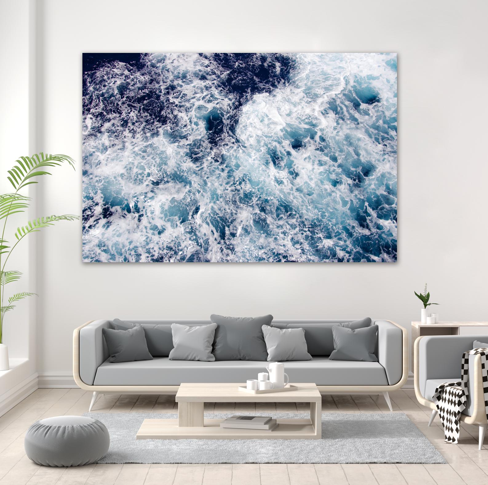 Swirl by Pexels on GIANT ART - white sea scene waves