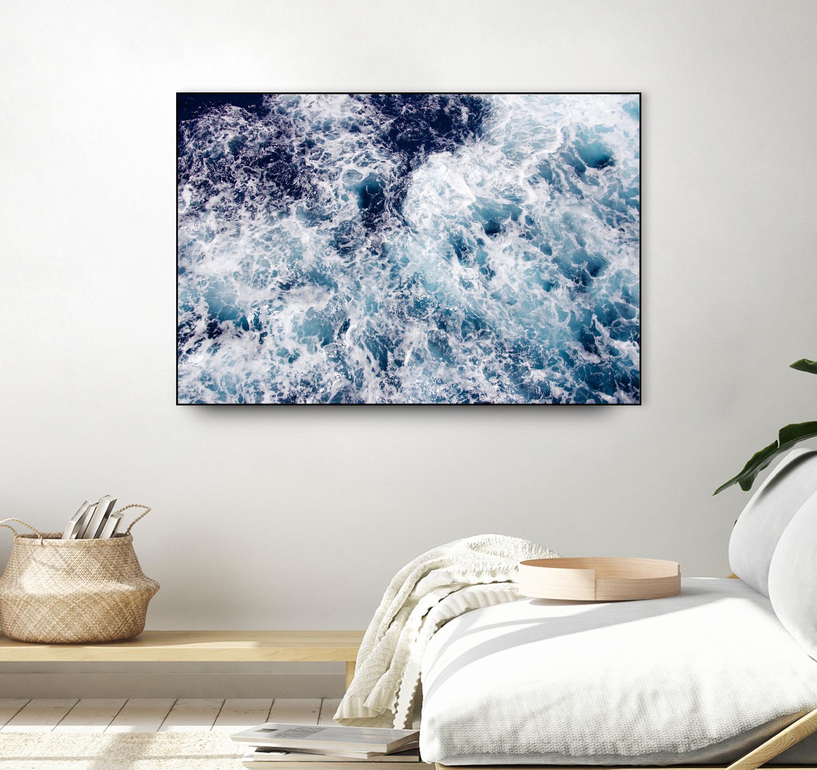 Swirl by Pexels on GIANT ART - white sea scene waves