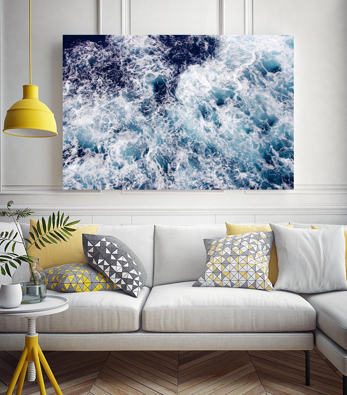 Swirl by Pexels on GIANT ART - white sea scene waves